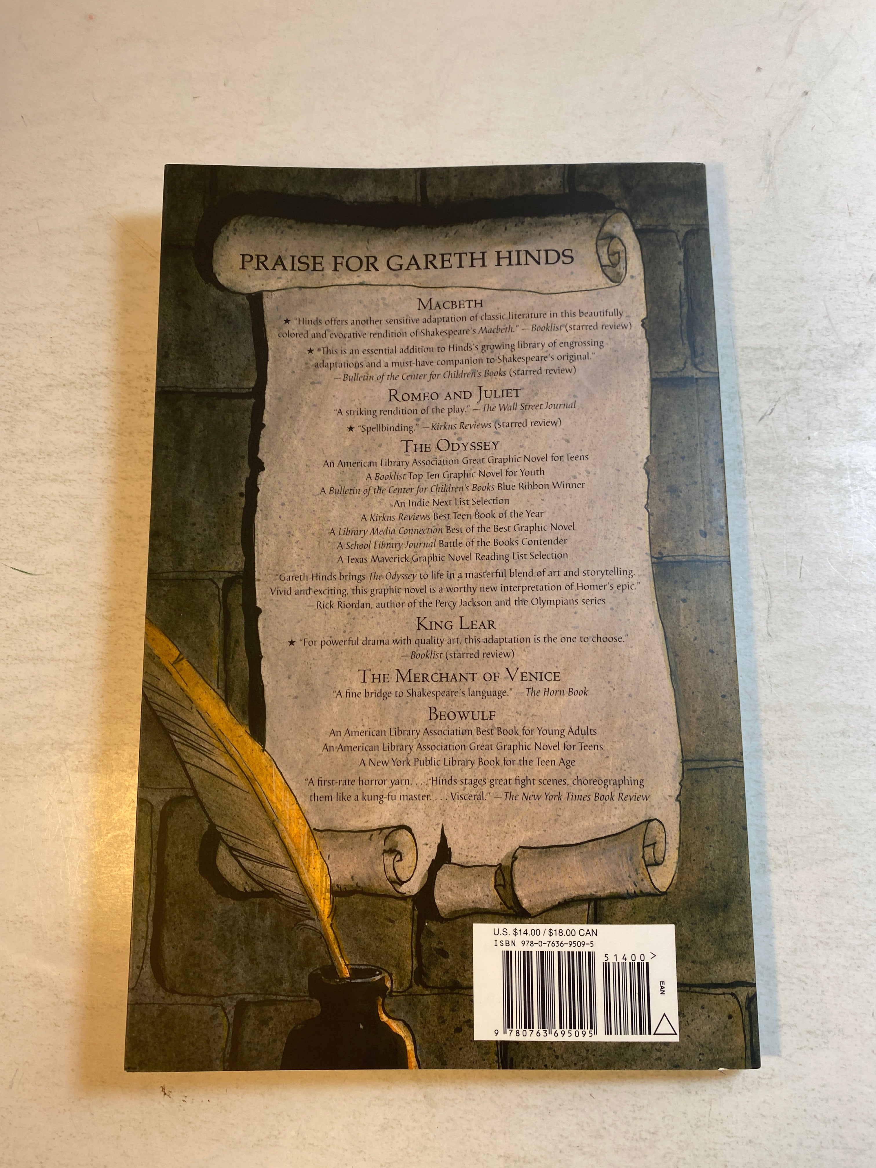 Poe Stories and Poems Graphic Novel Gareth Hinds 2017