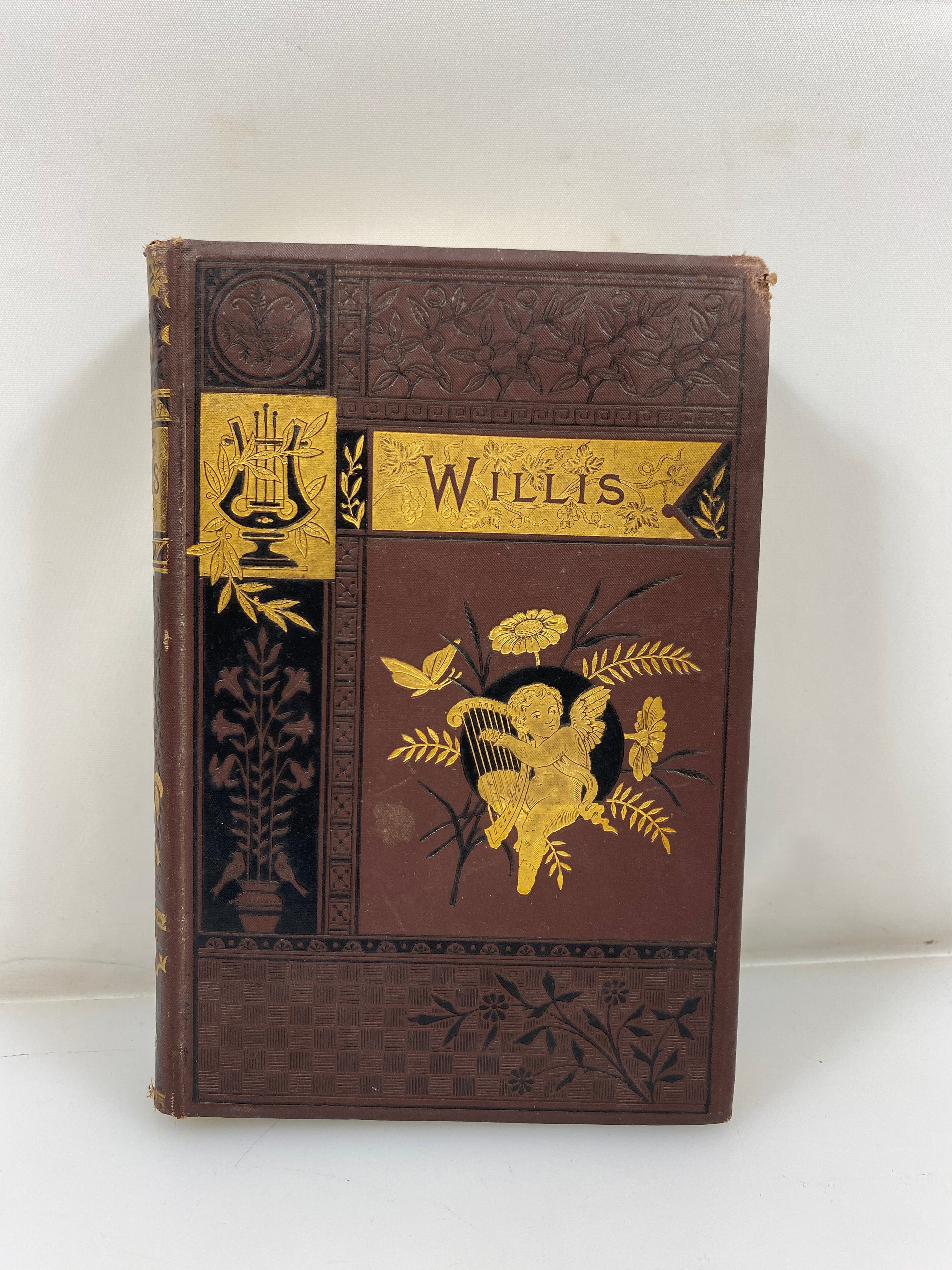 Poems of Nathaniel Parker Willis 1882 HC
