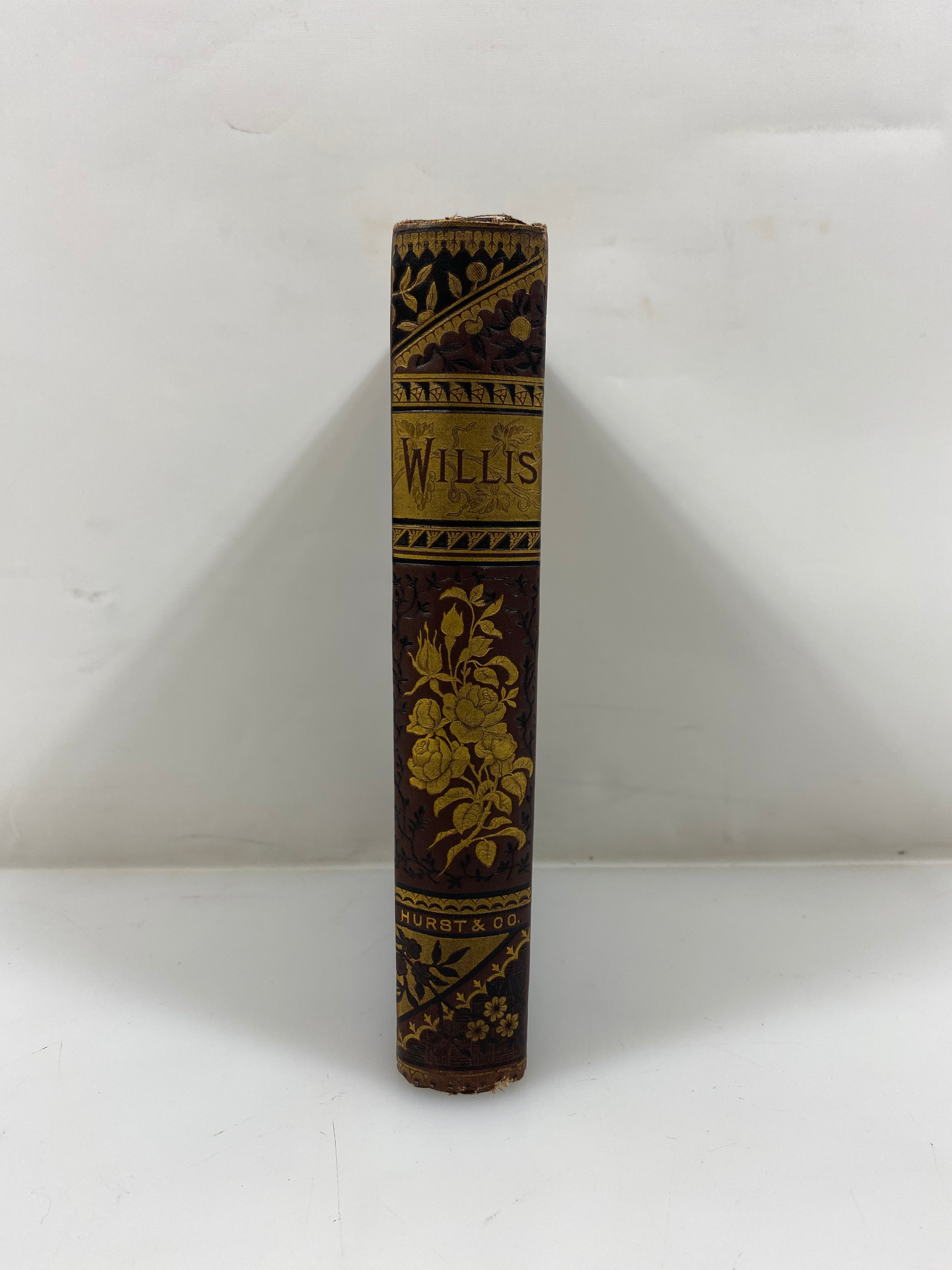 Poems of Nathaniel Parker Willis 1882 HC