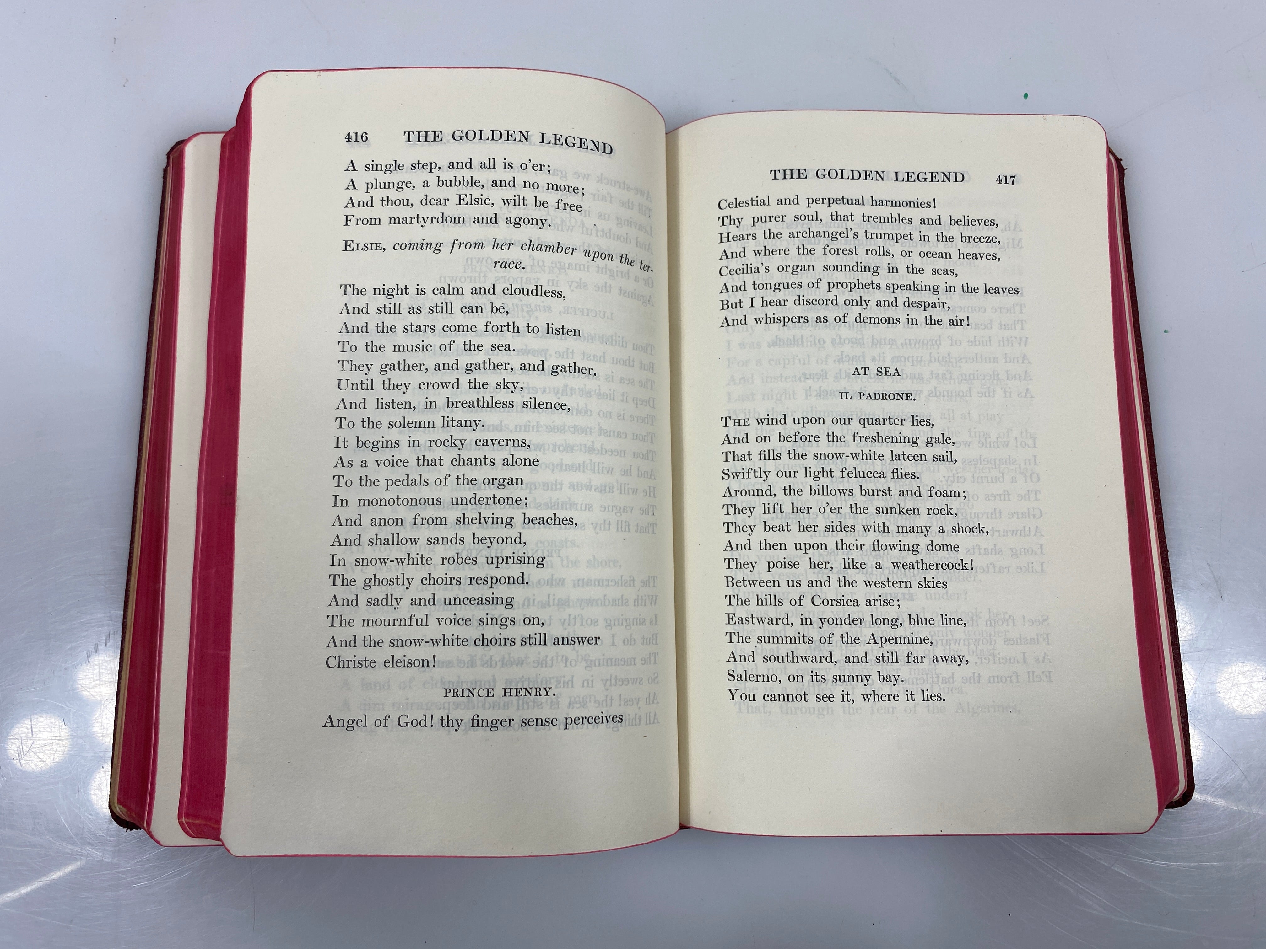 Poetical Works of Henry Wadsworth Longfellow Plymouth Edition SC