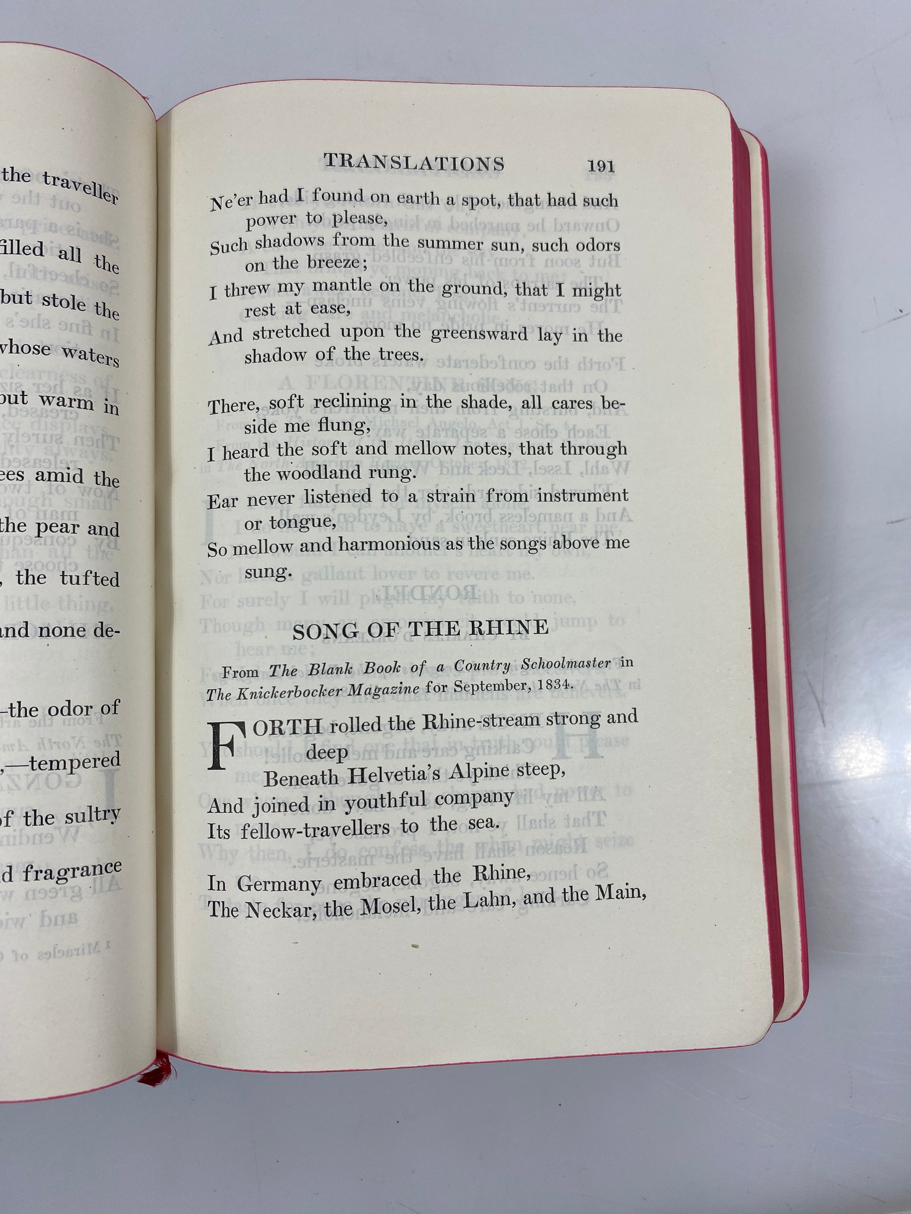 Poetical Works of Henry Wadsworth Longfellow Plymouth Edition SC