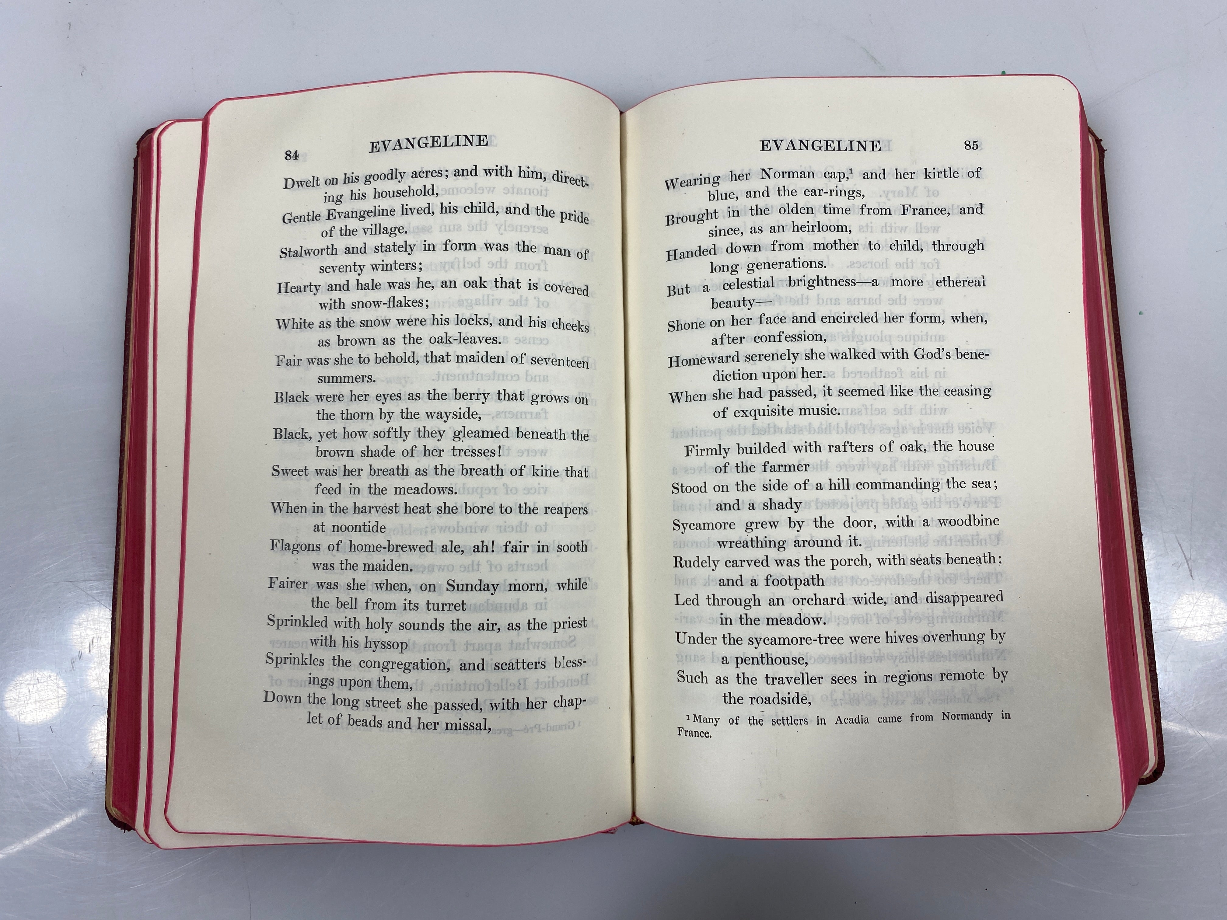 Poetical Works of Henry Wadsworth Longfellow Plymouth Edition SC
