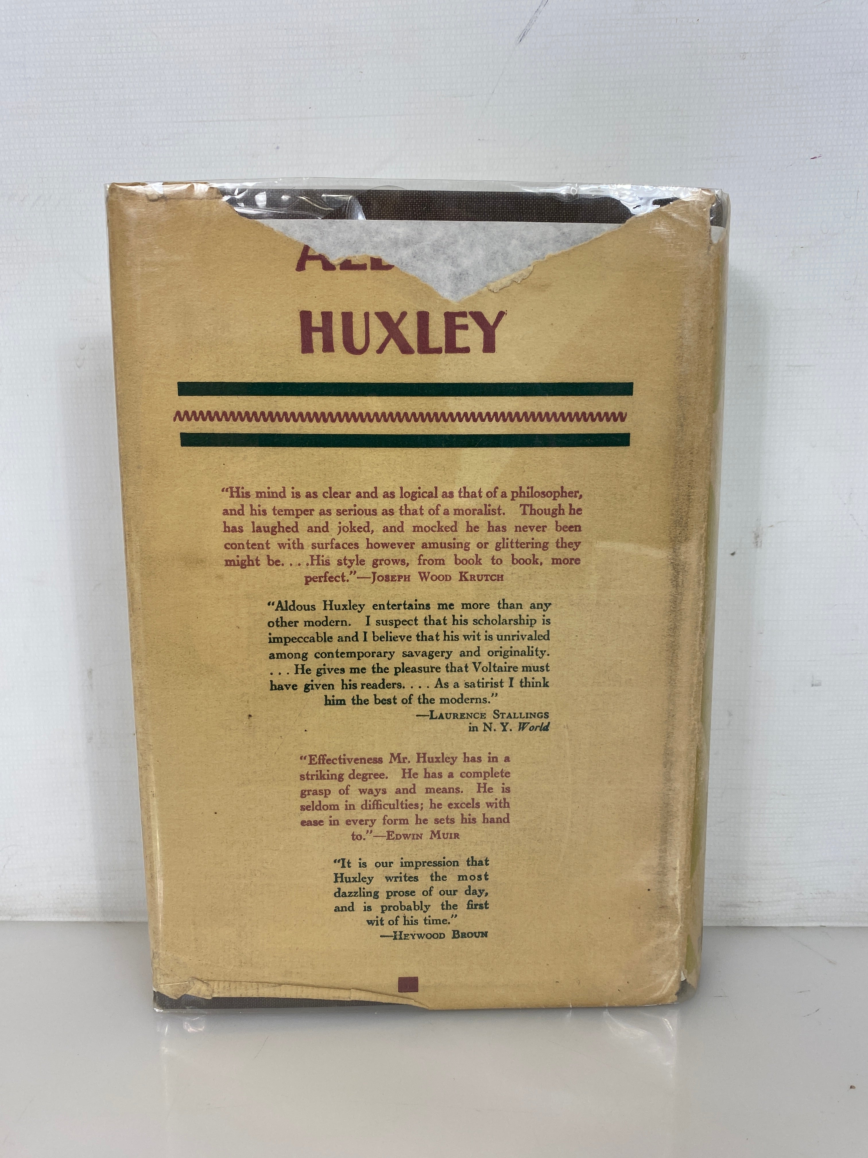 Point Counter Point by Aldous Huxley 1929 Vintage HC DJ