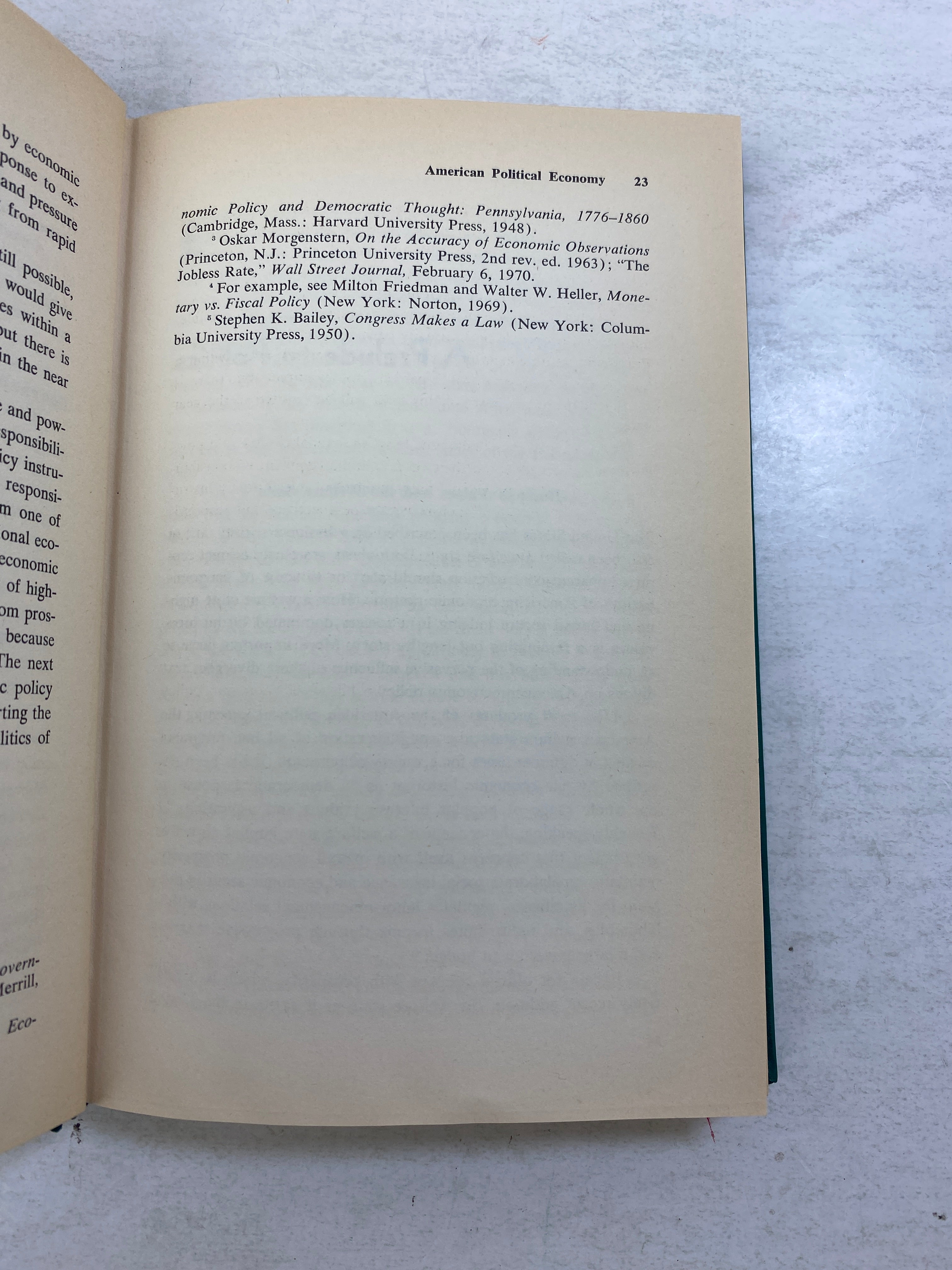 Political Economy by Robert Eyestone Ex-library 1972 HC