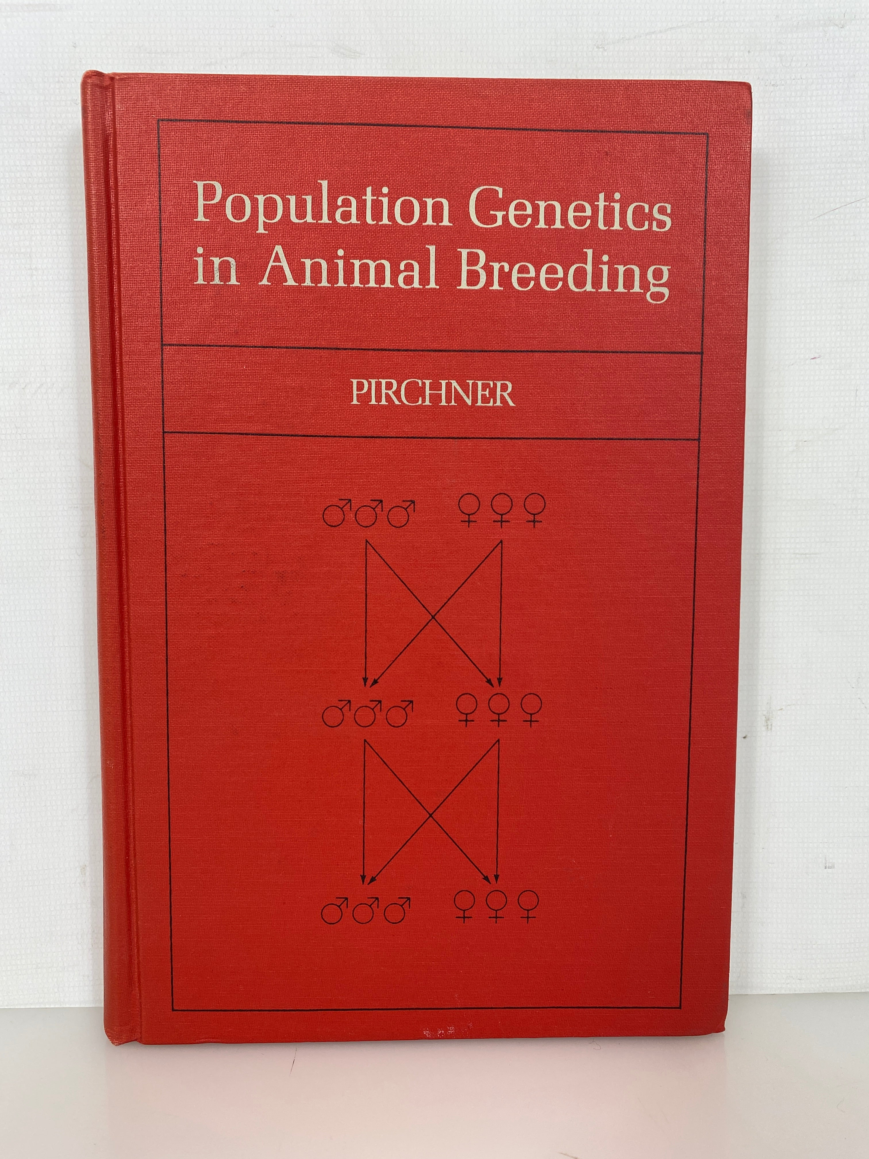 Population Genetics in Animal Breeding by Franz Pirchner 1969 HC