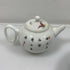 Porcelain Lotus Flower Designed Tea Set w/ Teapot, 4 Cups, Serving Tray, and Ginger Jar