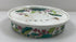 Porcelain Lotus Flower Designed Tea Set w/ Teapot, 4 Cups, Serving Tray, and Ginger Jar
