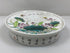 Porcelain Lotus Flower Designed Tea Set w/ Teapot, 4 Cups, Serving Tray, and Ginger Jar