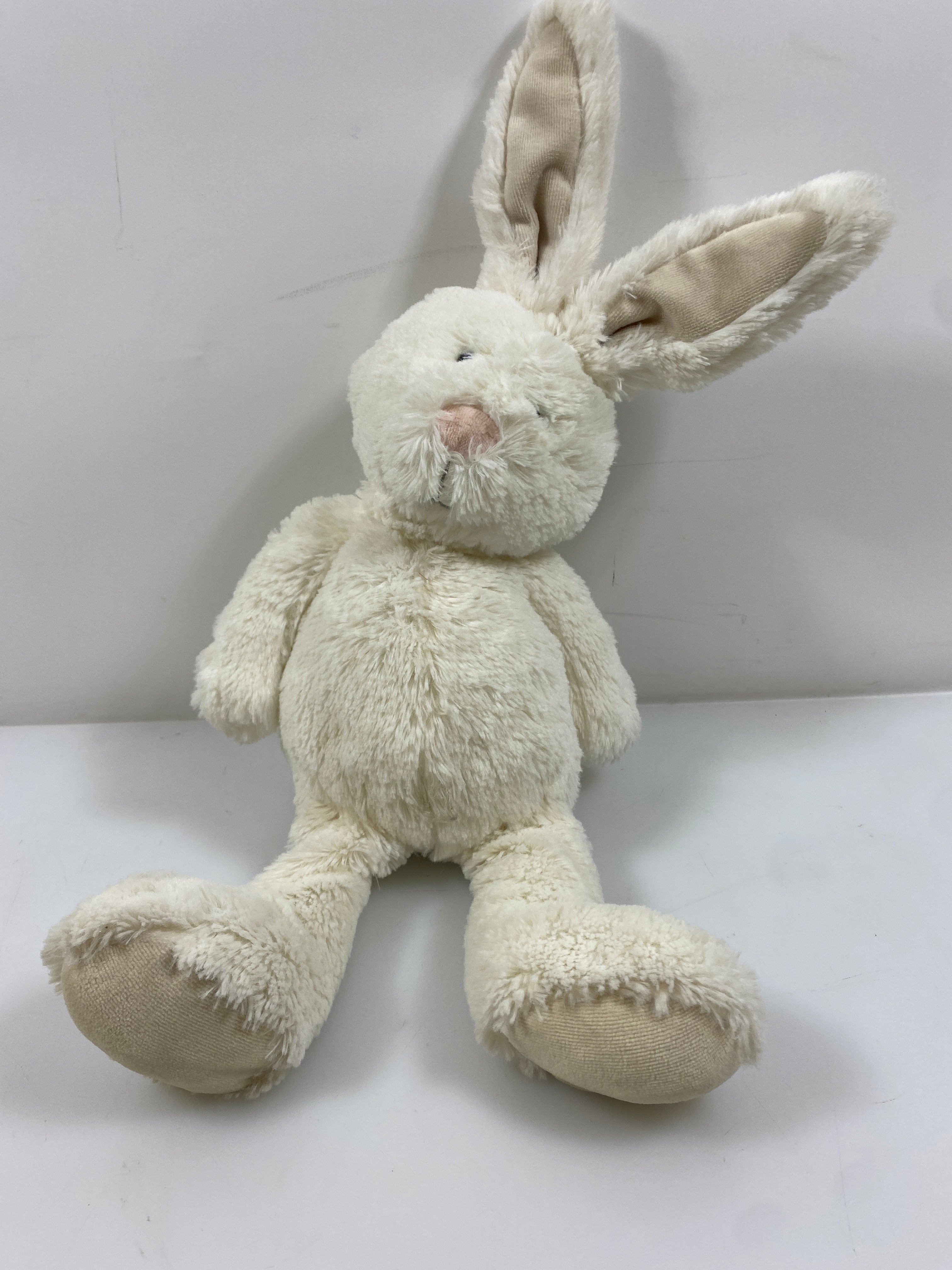 Pottery Barn Kids White Rabbit Stuffed Plush Toy