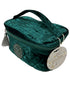Pottery Barn Teen Harry Potter Velvet Slytherin Train Case (Cosmetic) New w/ Tags