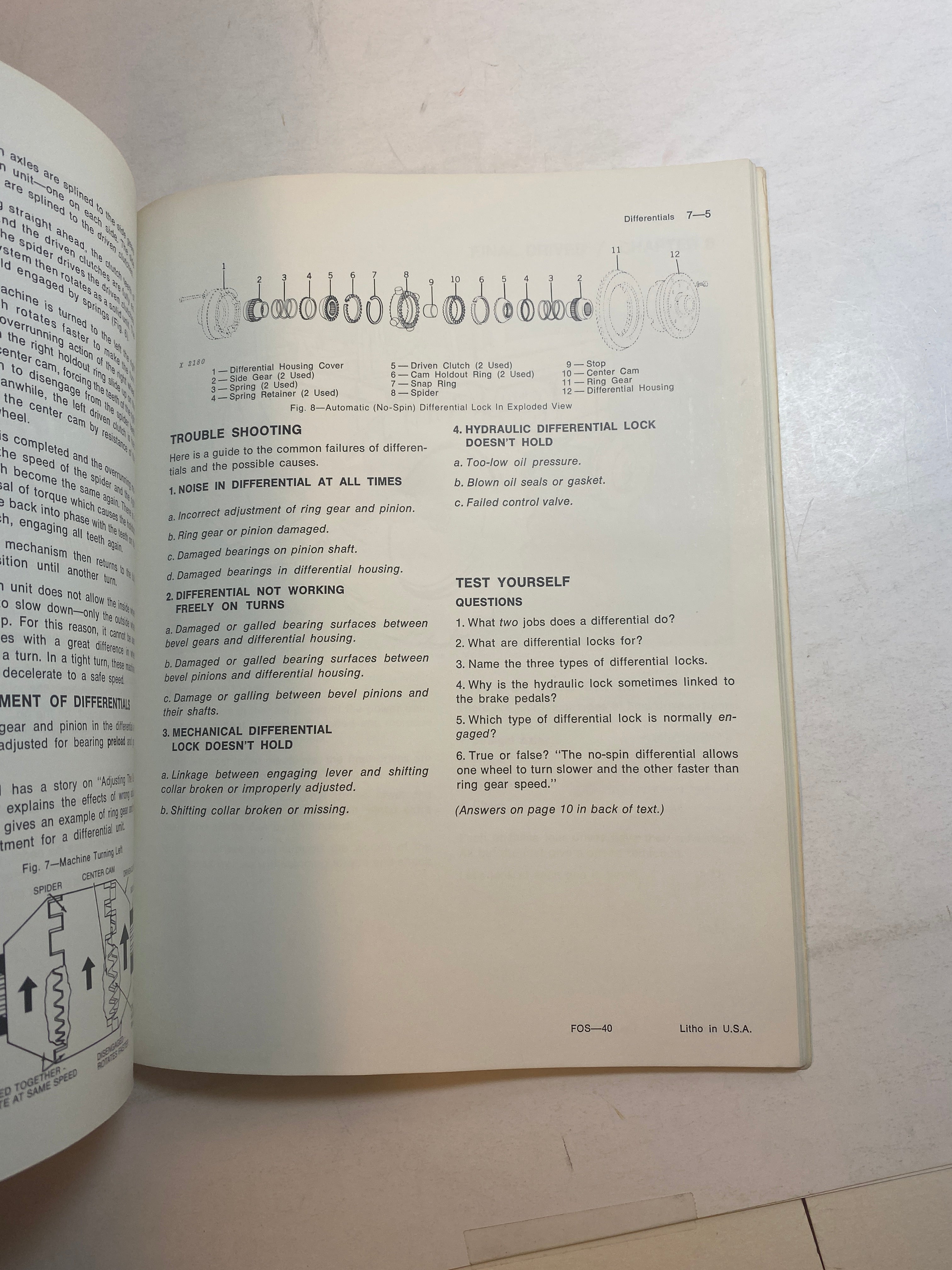 Power Trains Fundamentals of Service FOS4005B John Deere