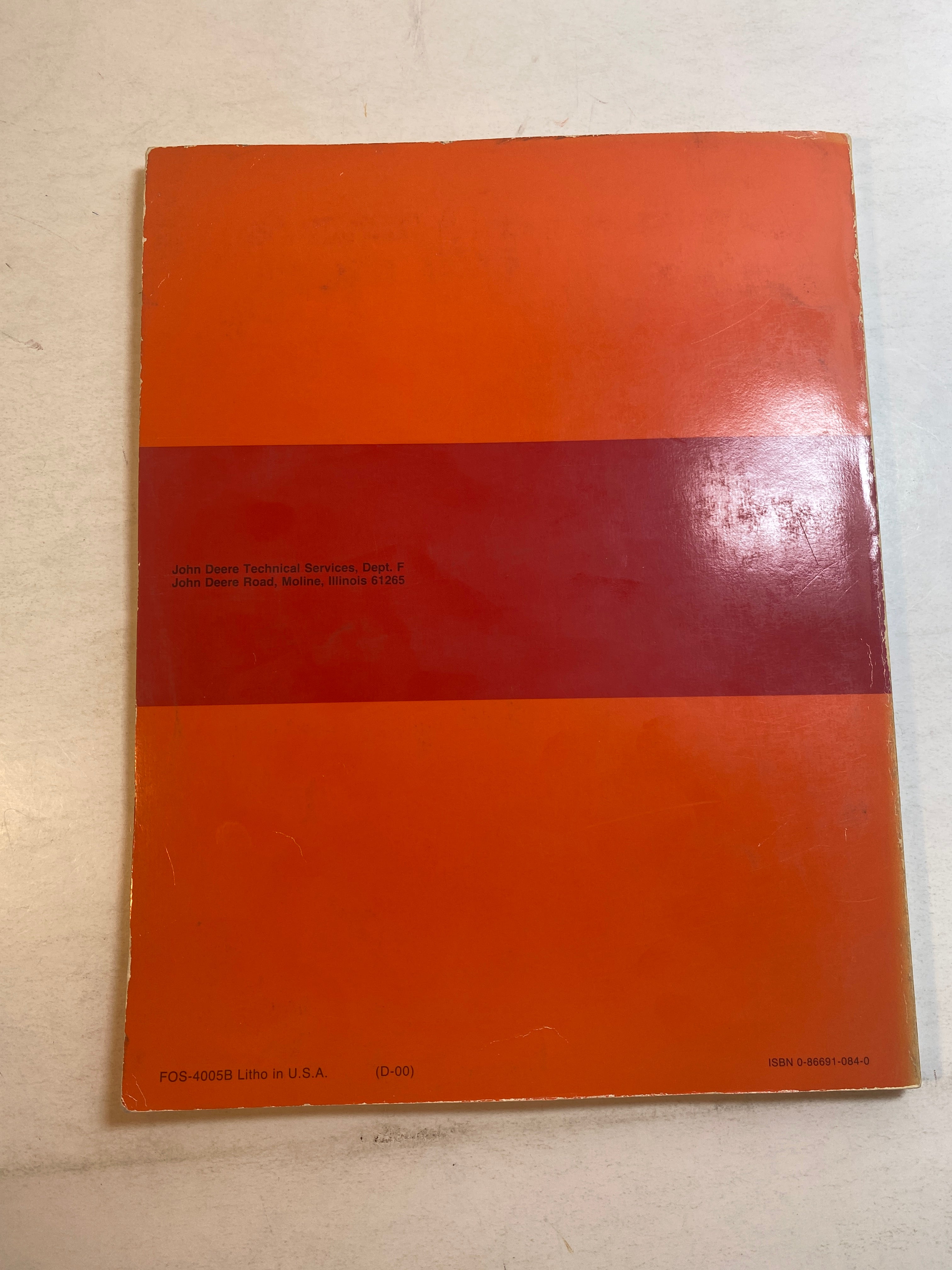 Power Trains Fundamentals of Service FOS4005B John Deere