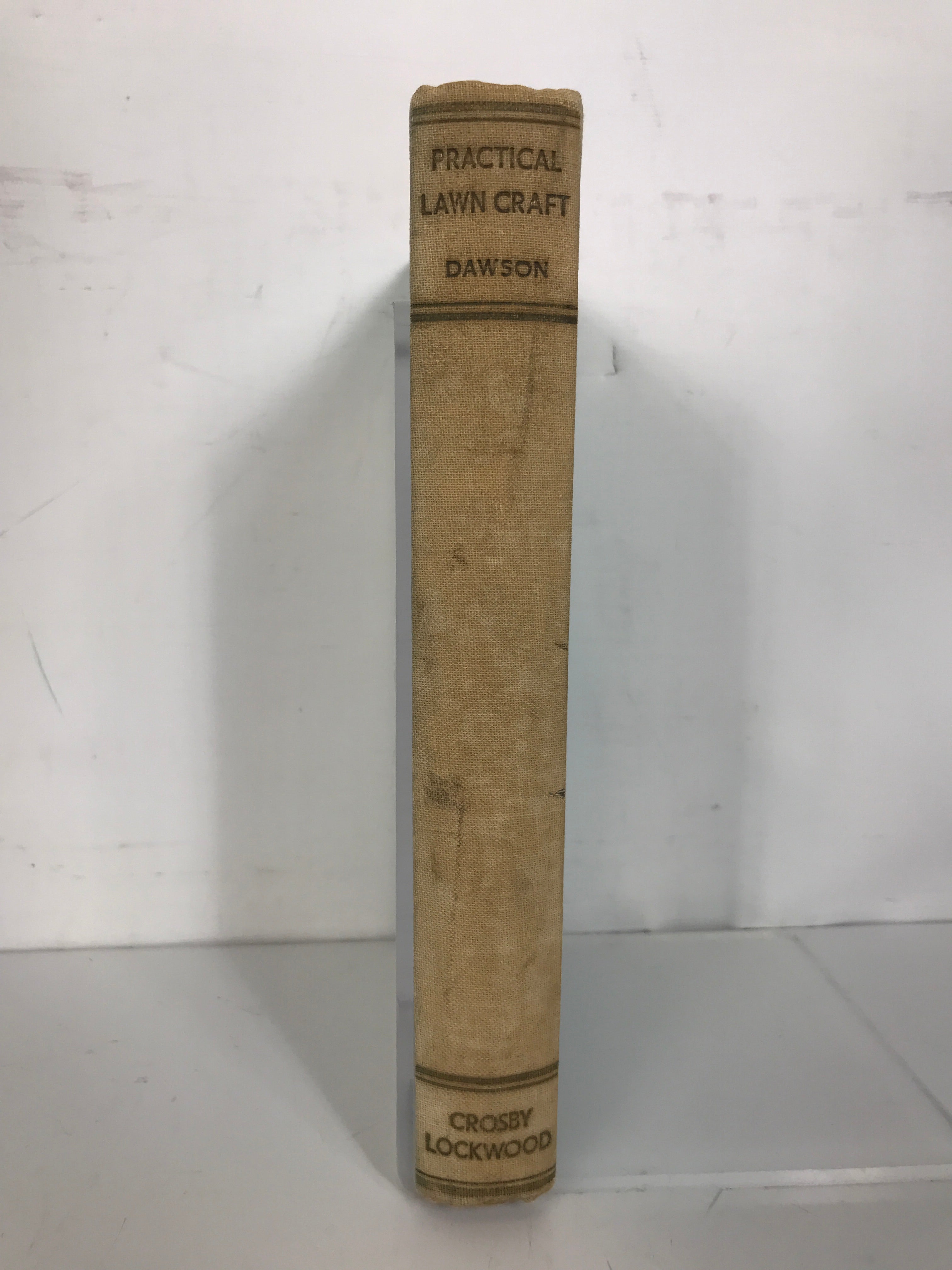Practical Lawn Craft R.B. Dawson 1949 Vintage HC