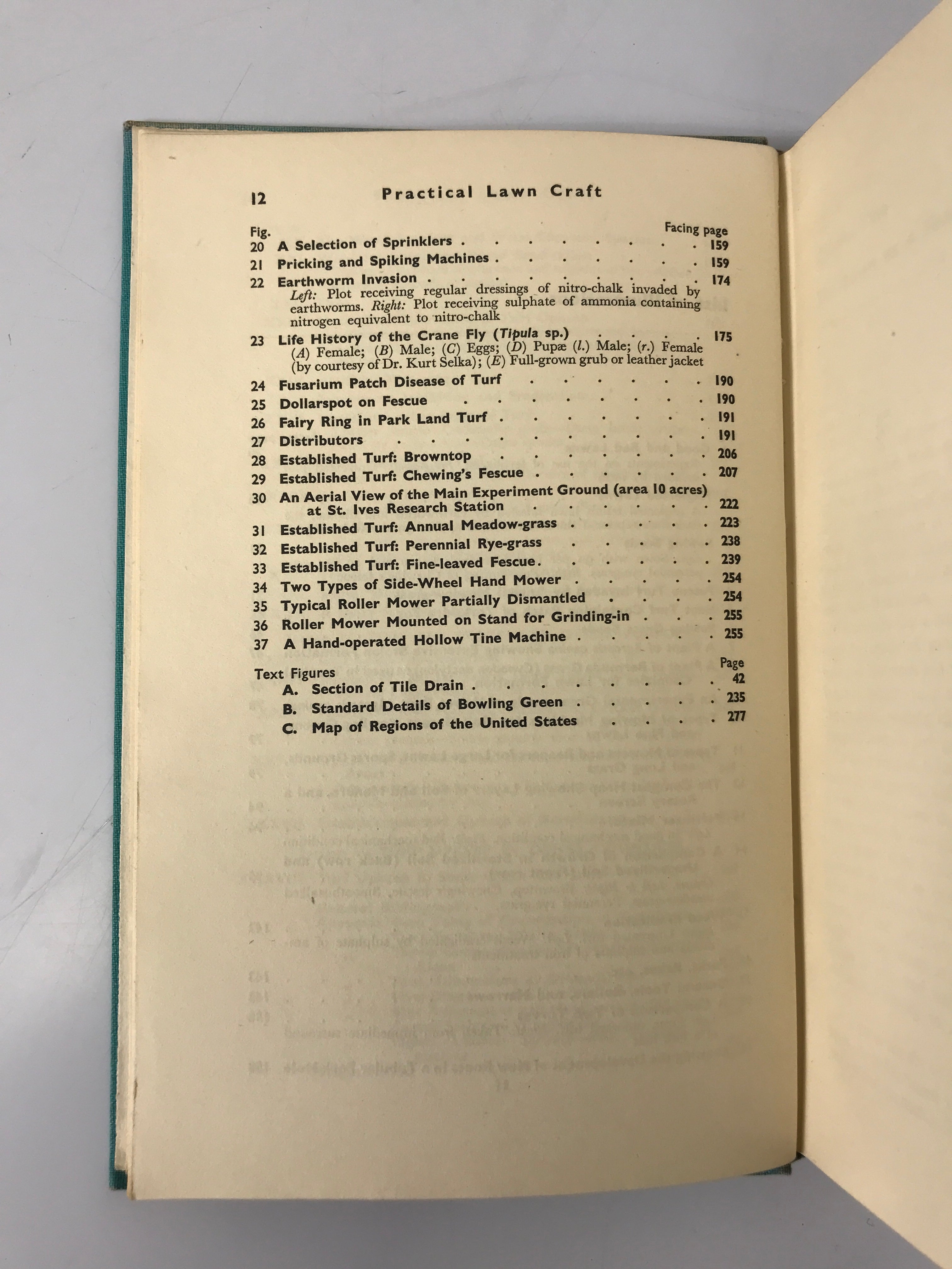 Practical Lawn Craft R.B. Dawson 1949 Vintage HC