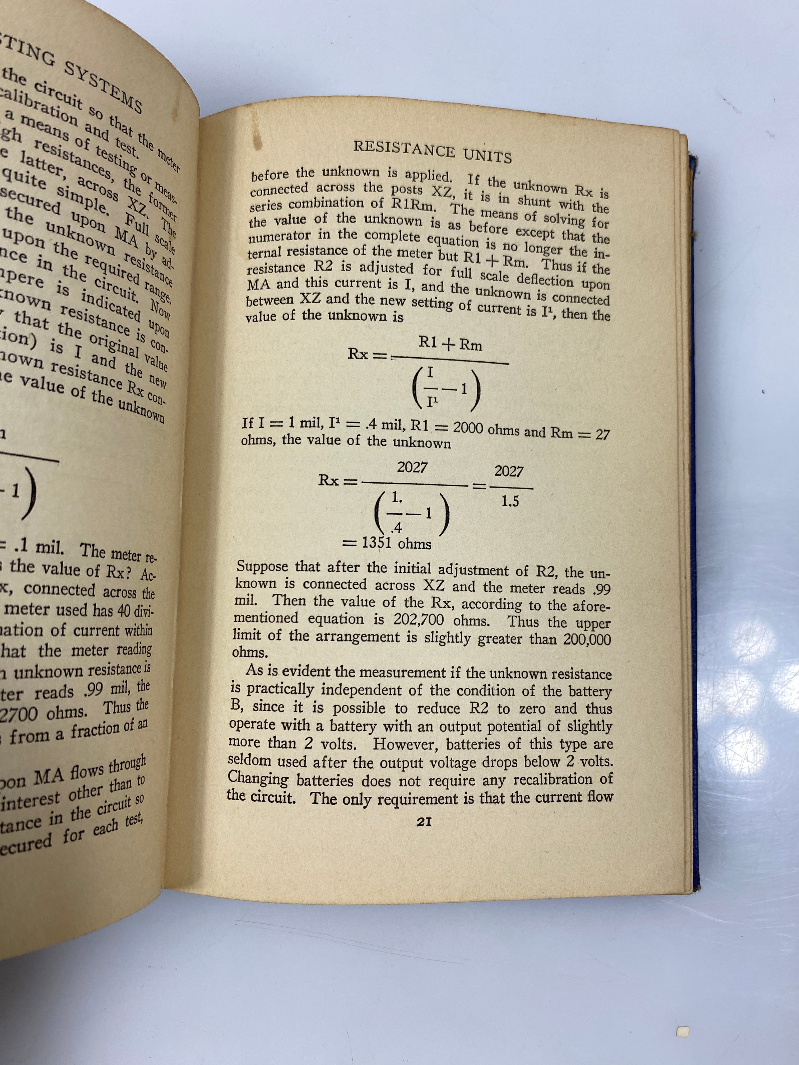 Practical Testing Systems by Rider 1930 HC