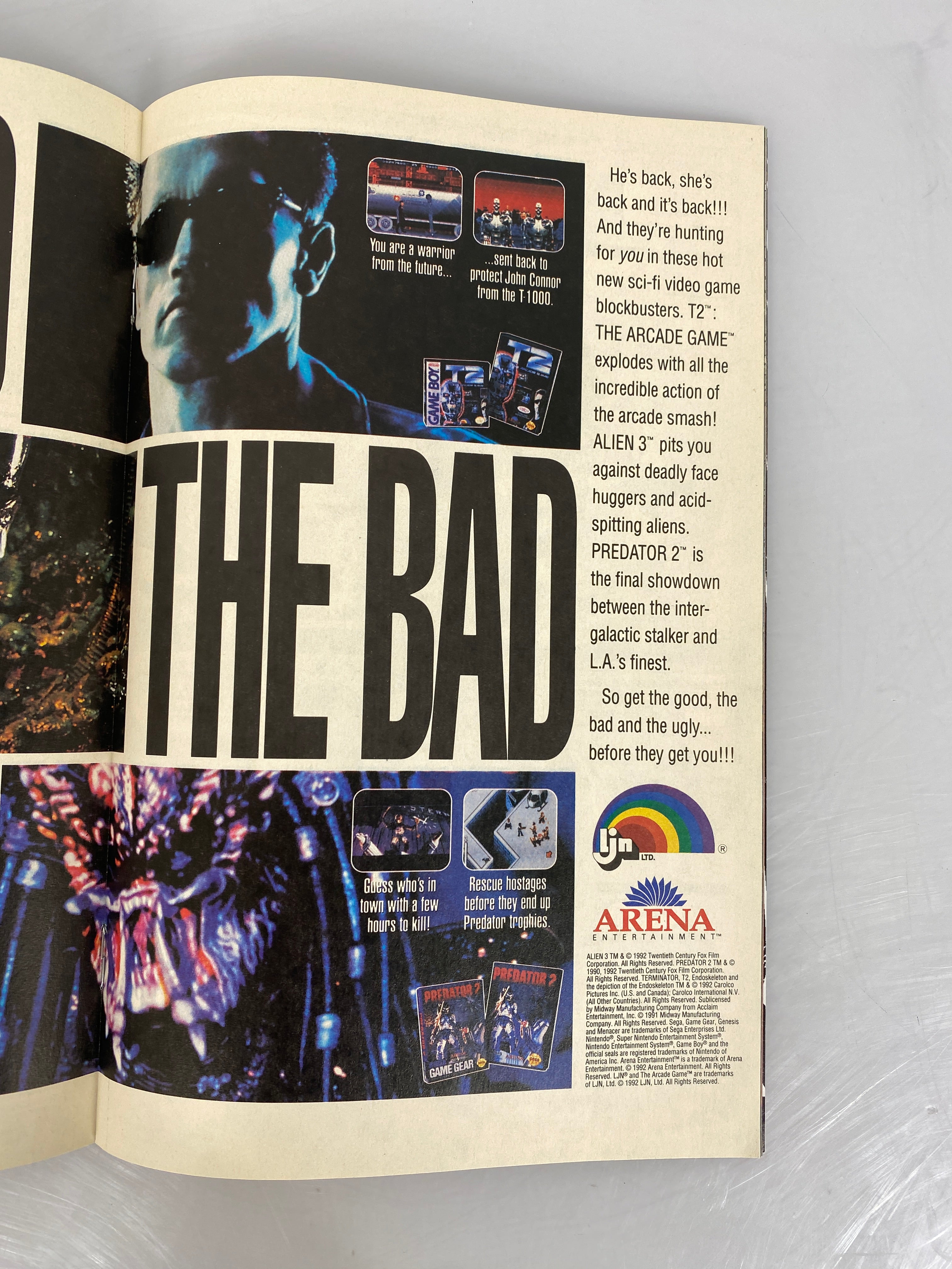 Predator VS Robot Fighter Dark Horse Valiant Comic 1992