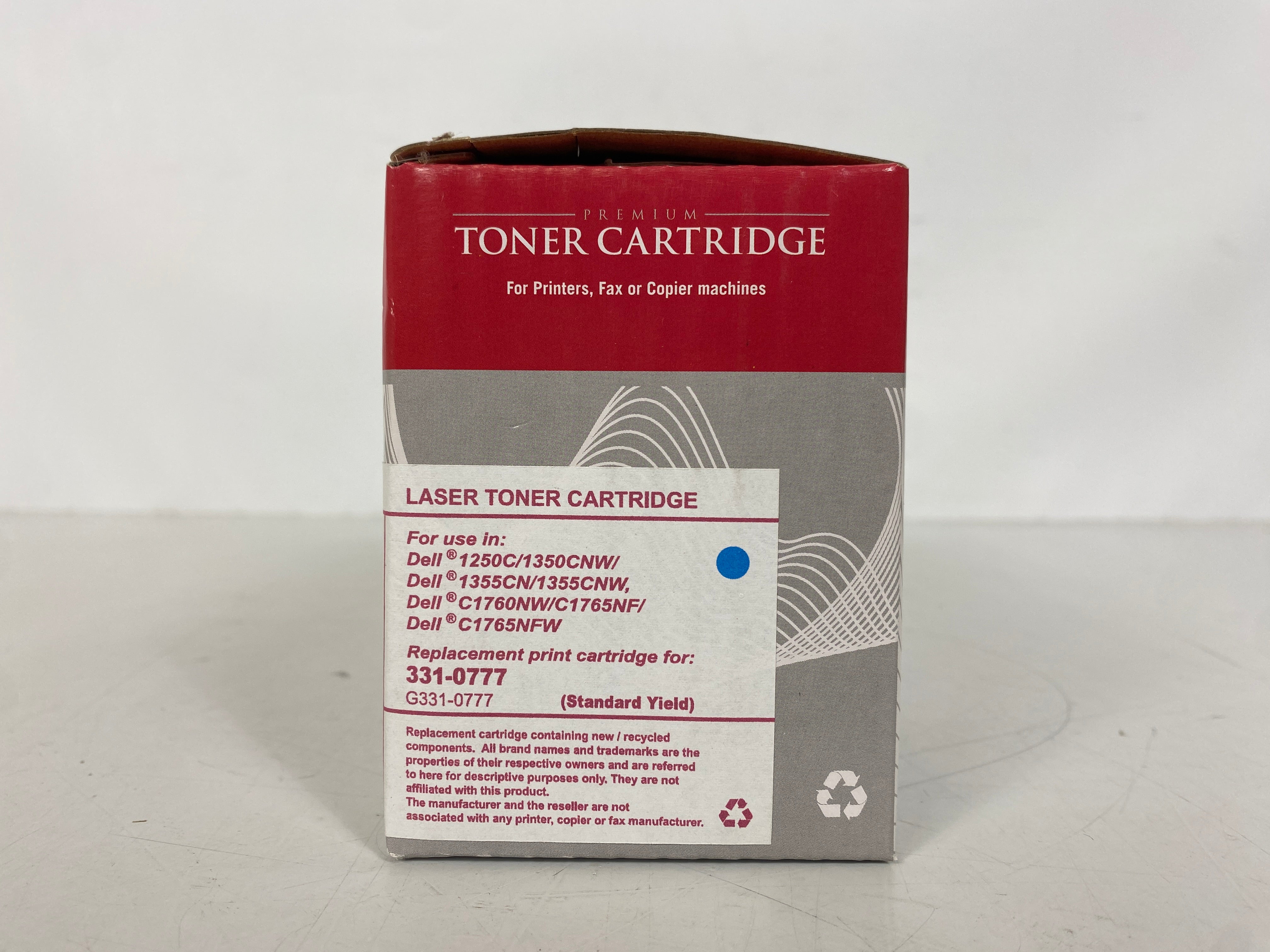Premium Toner Cartridge G331-0777 Cyan