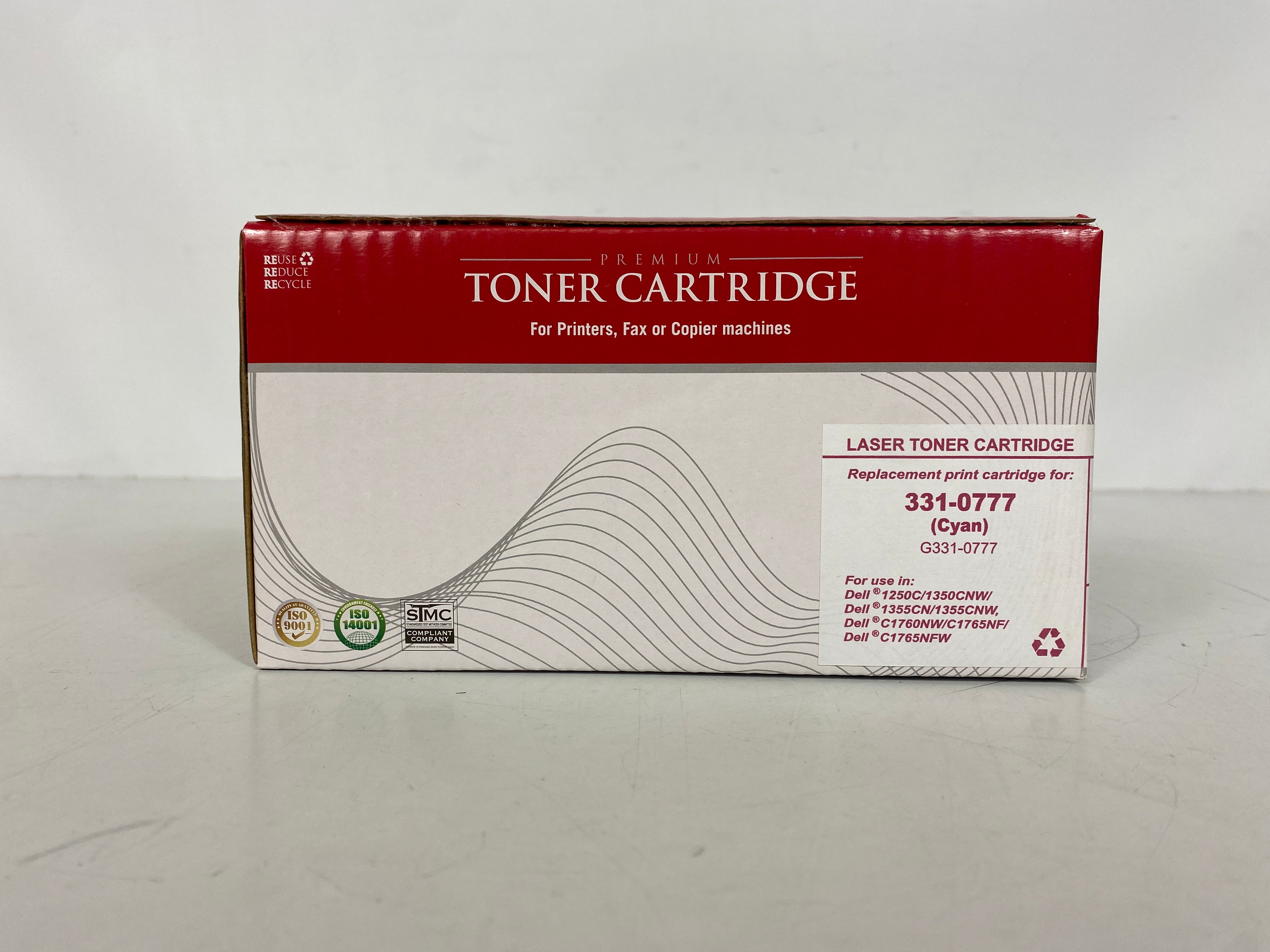 Premium Toner Cartridge G331-0777 Cyan