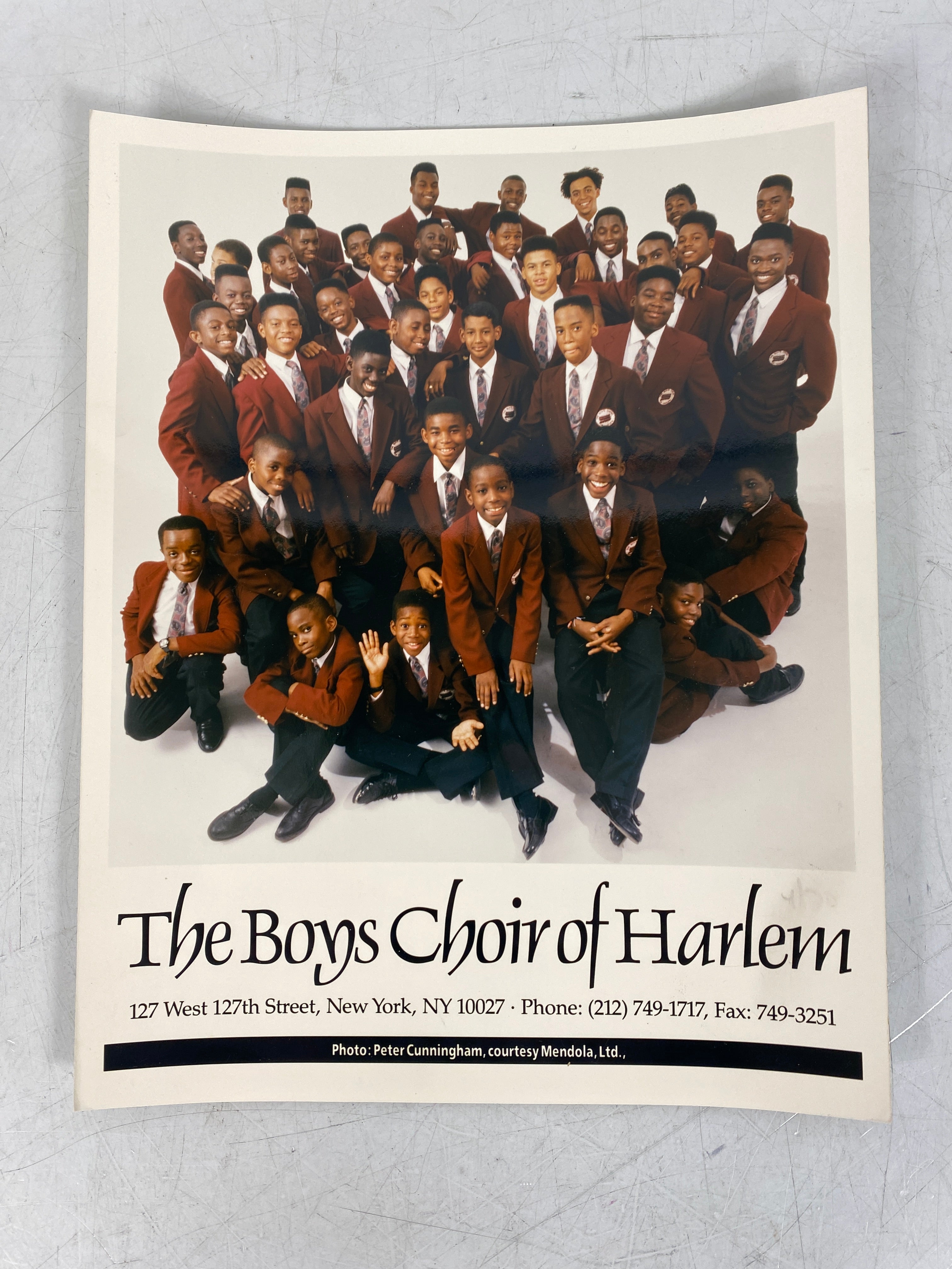 Press Promotional Photograph Boys Choir of Harlem