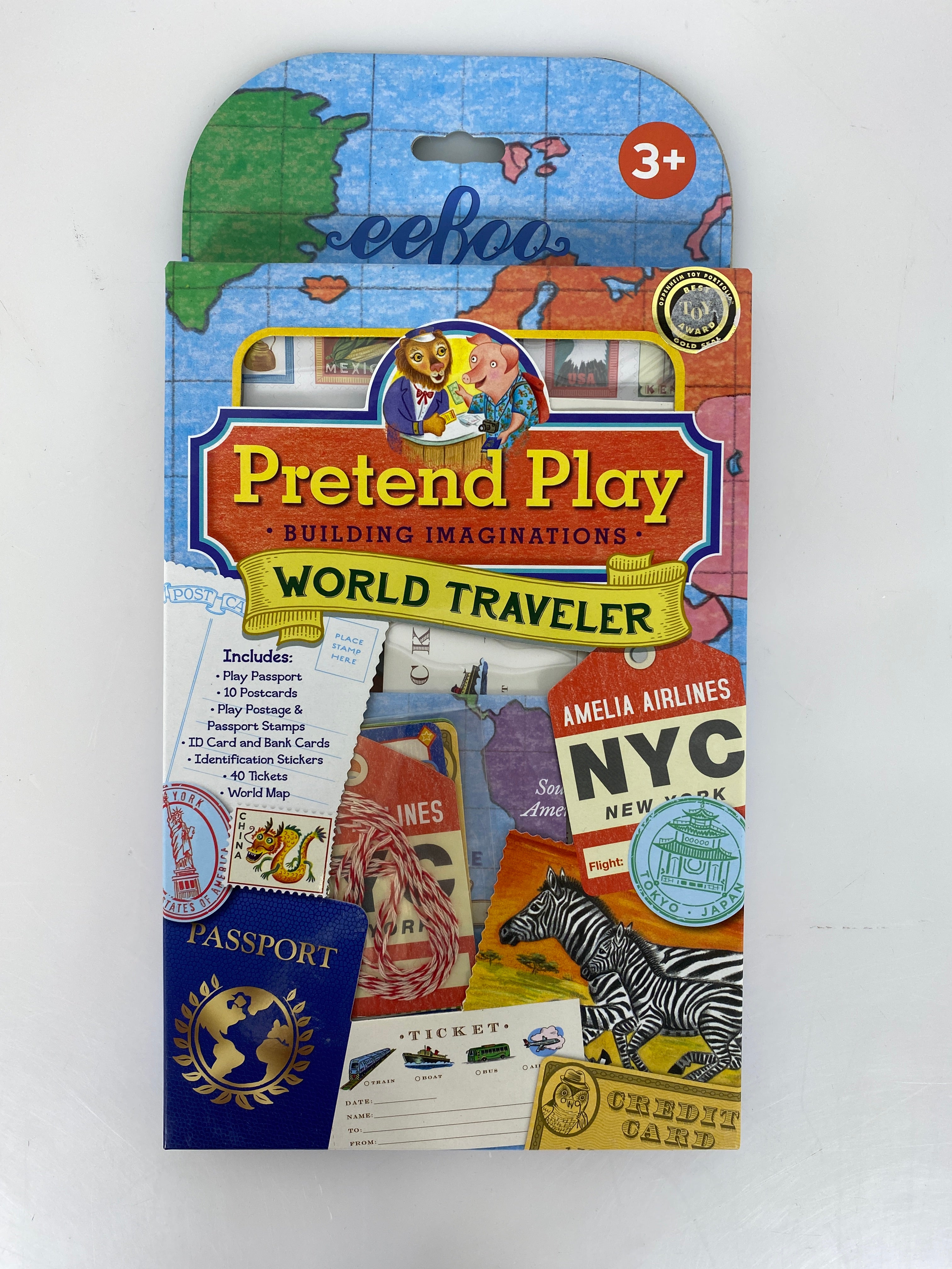 Pretend Play Building Imaginations Set World Traveler