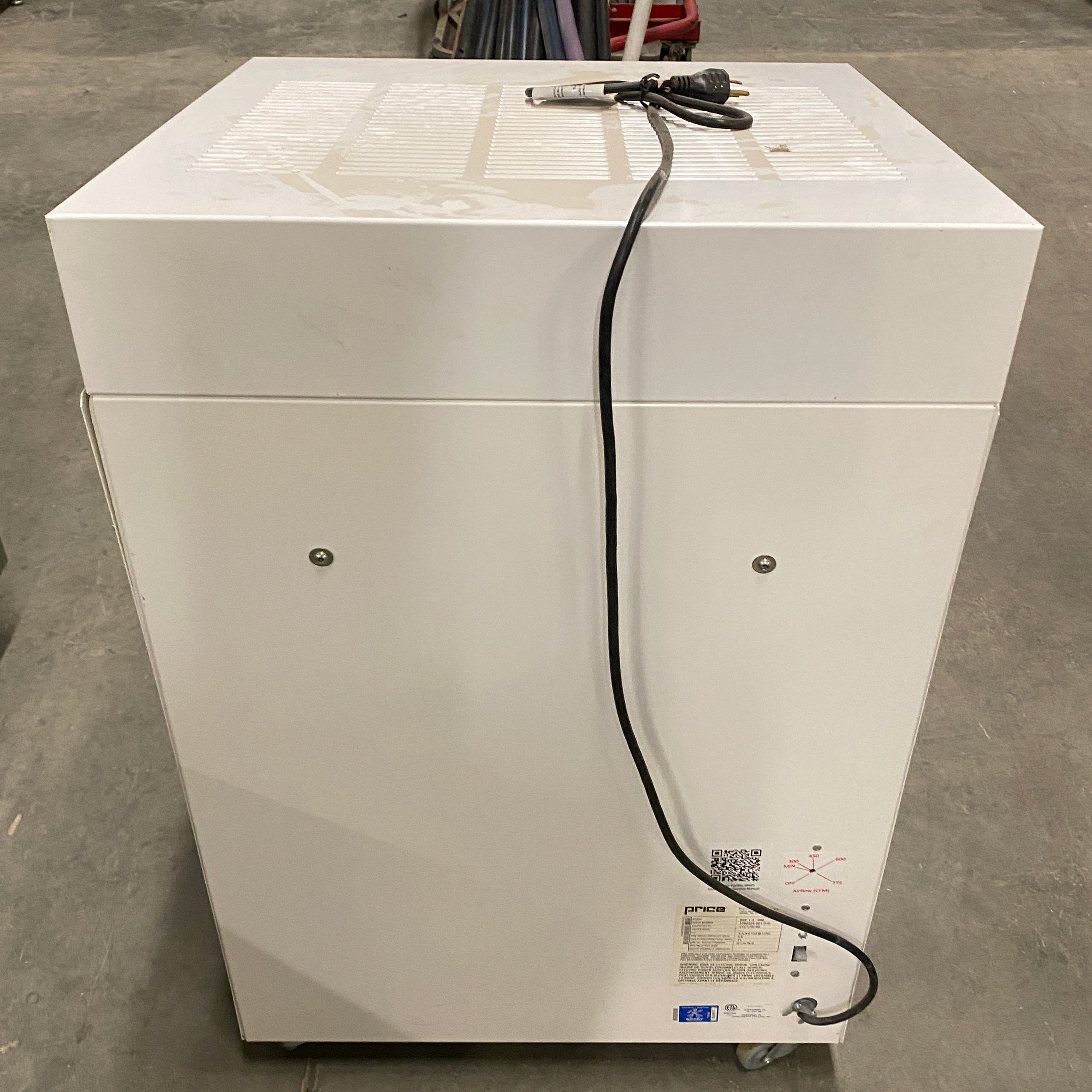 Price #RAP-1-2-600 Short Industrial Air Purifier