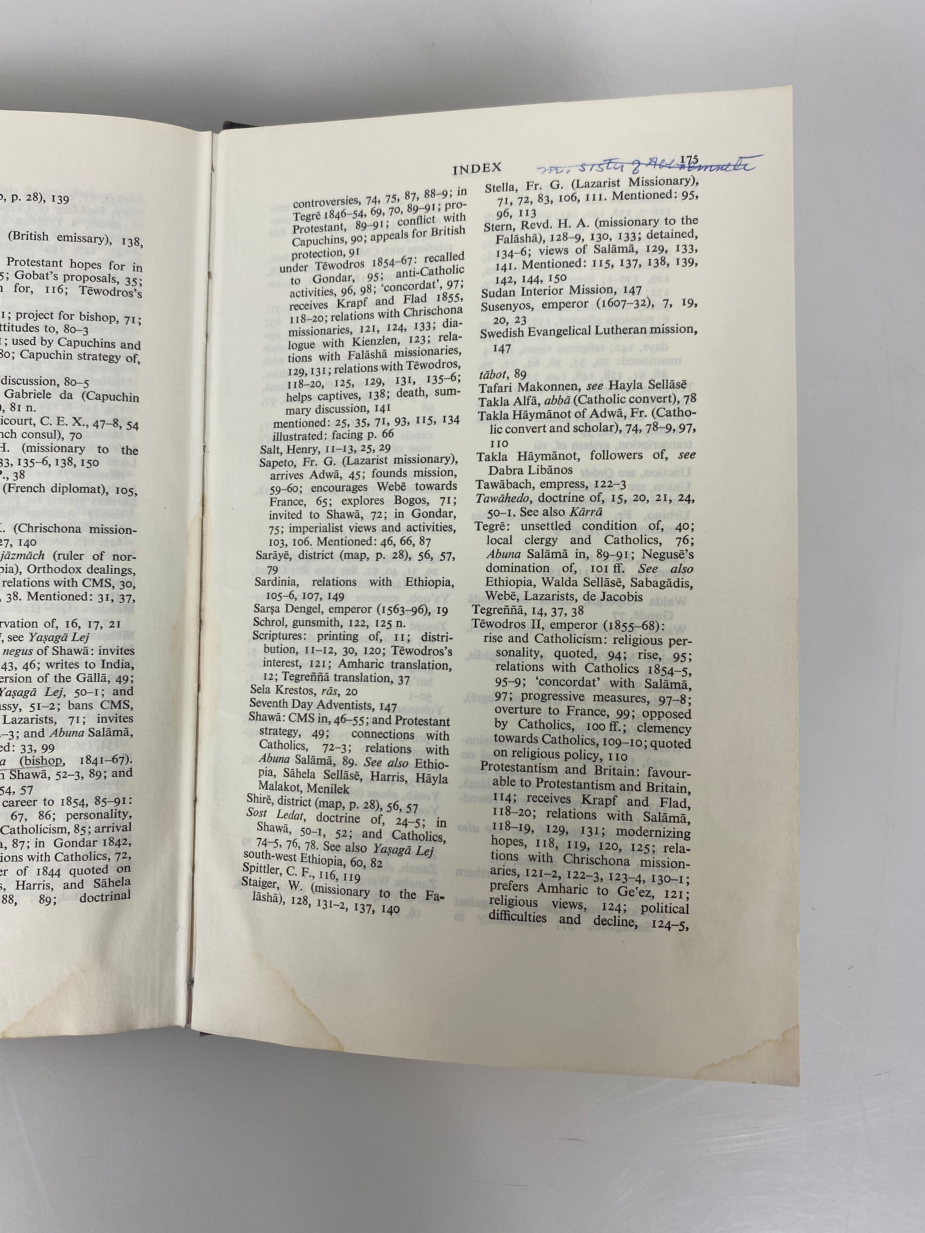 Priests and Politicians by Donald Crummey 1972 Signed Ex-Library HC