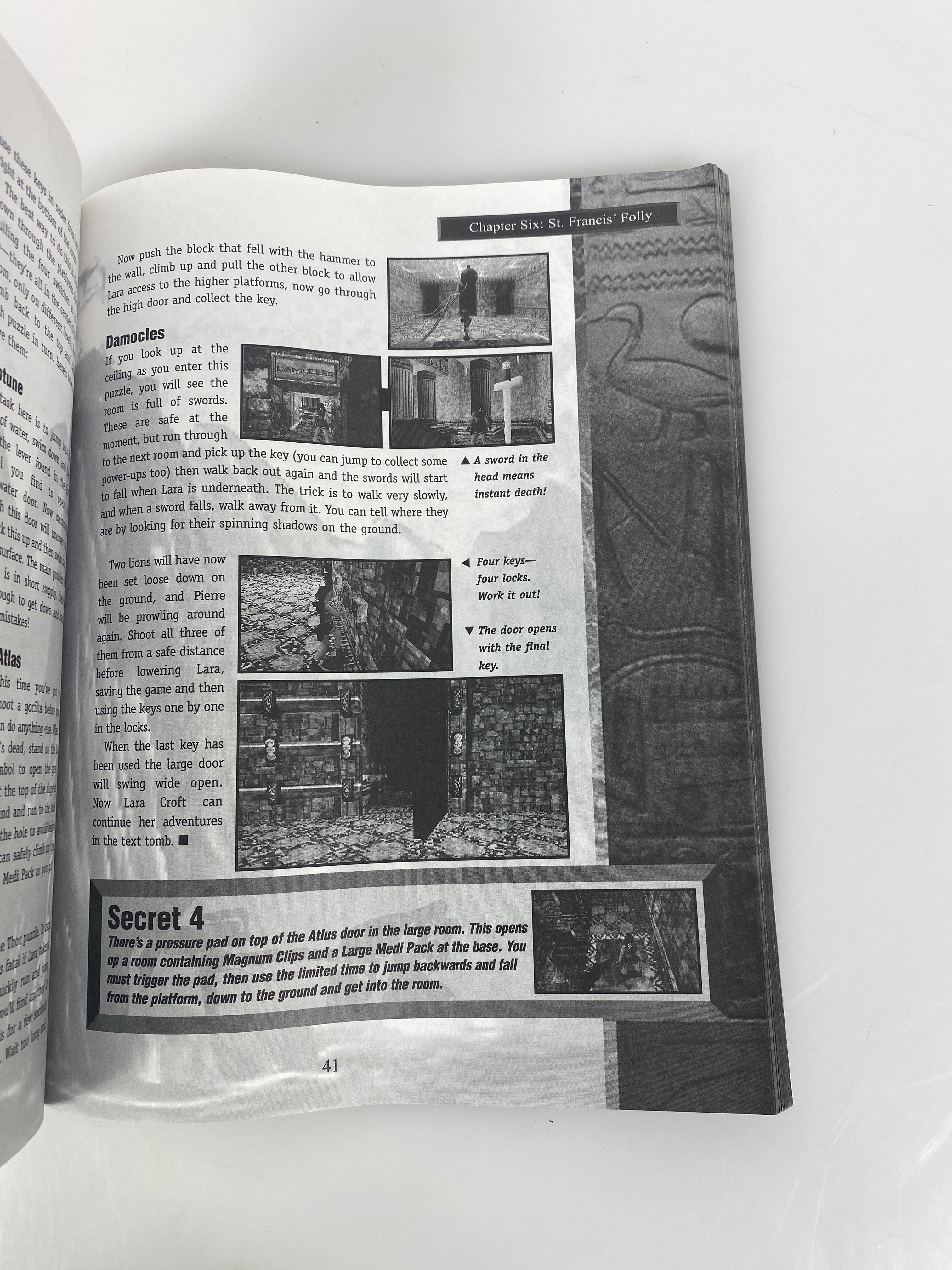 Prima Tomb Raider Game Secrets Strategy Guide 1996