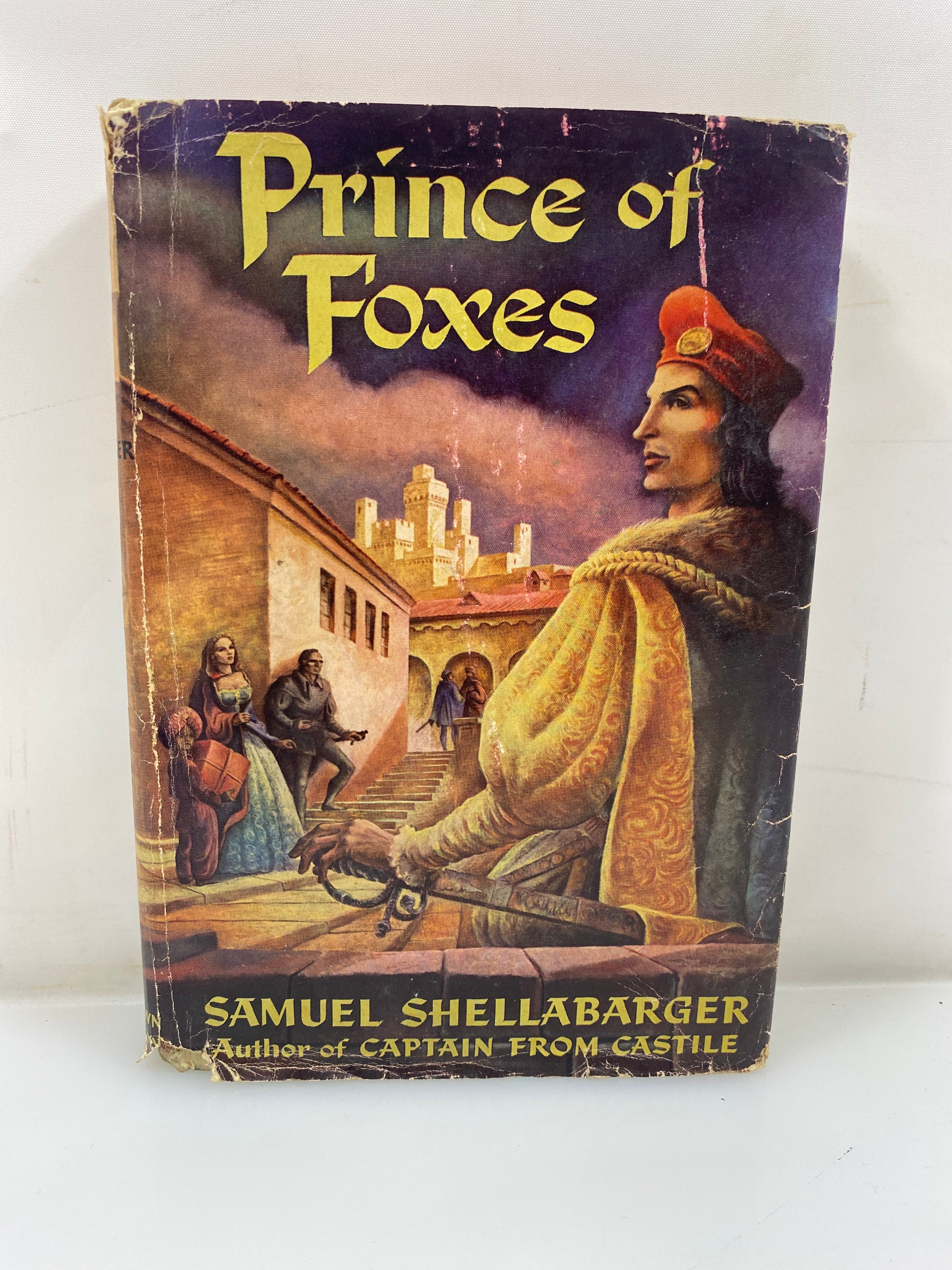 Prince of Foxes Shellabarger 1947 HCDJ