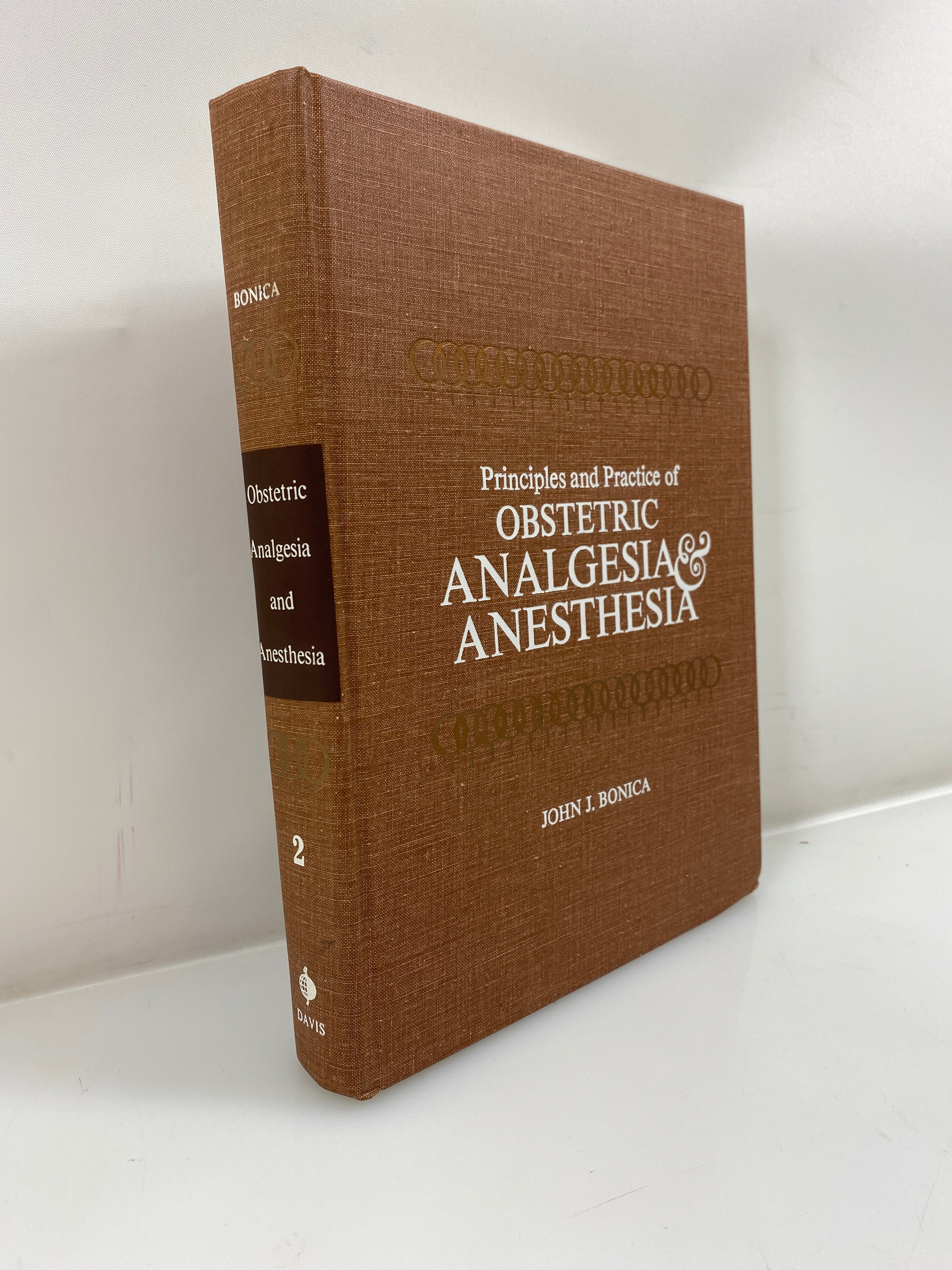 Principles and Practice of Obstetrics Analgesia & Anesthesia Vol. II 1969 HC