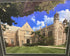 Print Image in Frame of University of Michigan William W. Cook Law Quadrangle