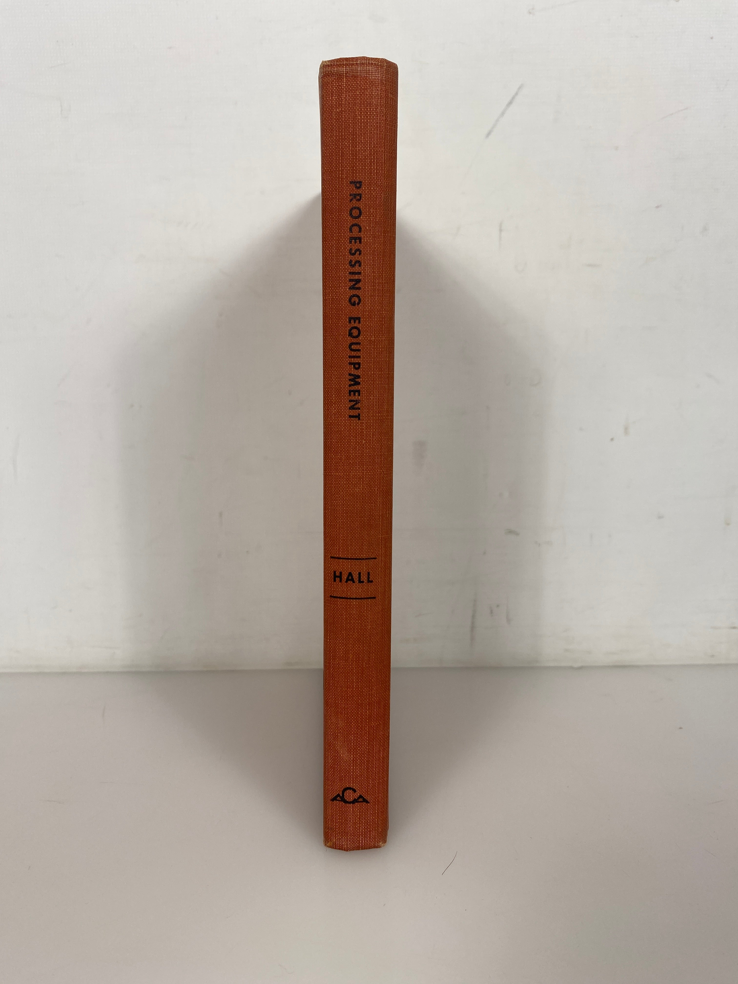 Processing Equipment for Agricultural Products Carl Hall 1963 HC