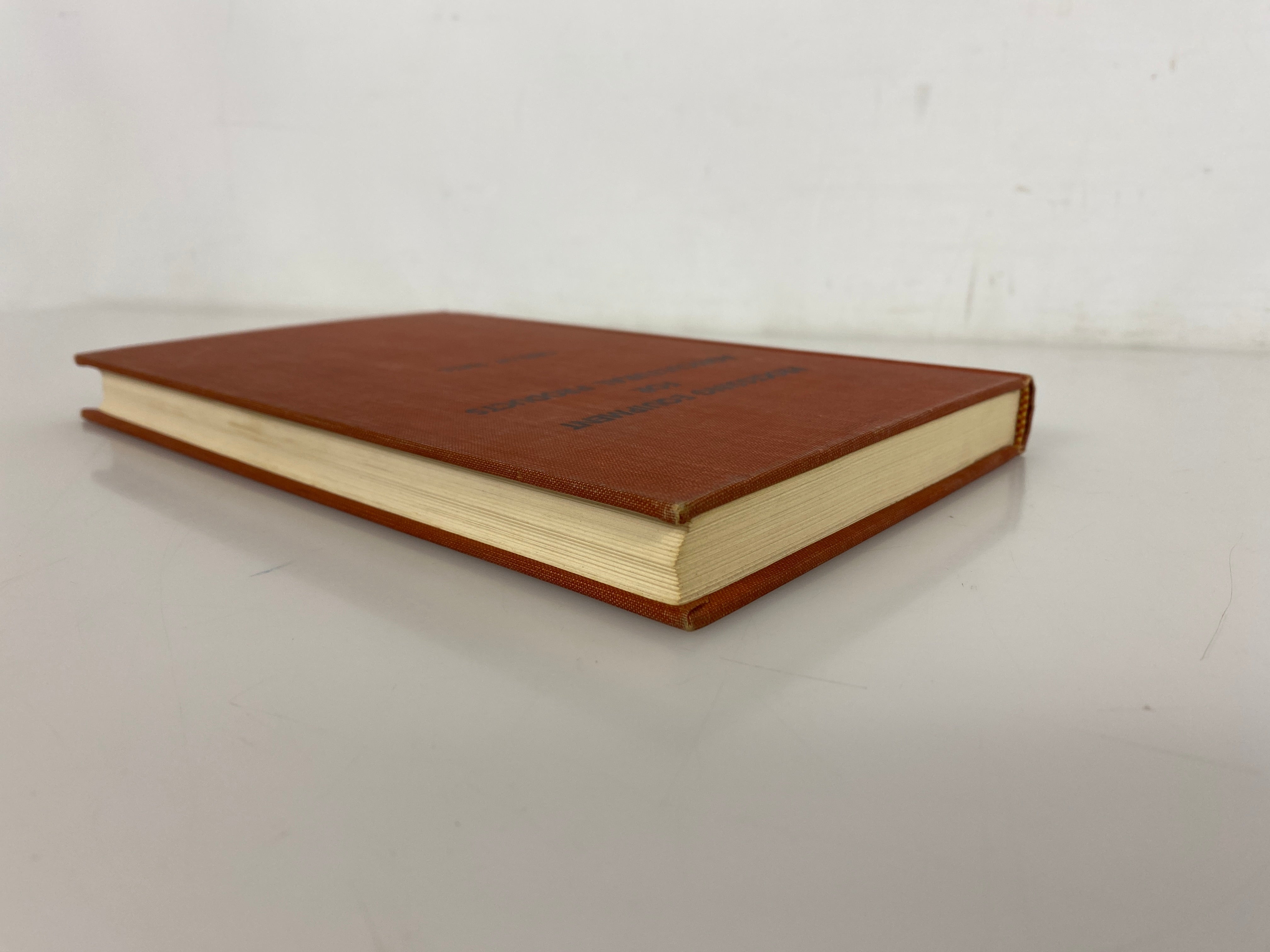 Processing Equipment for Agricultural Products Carl Hall 1963 HC