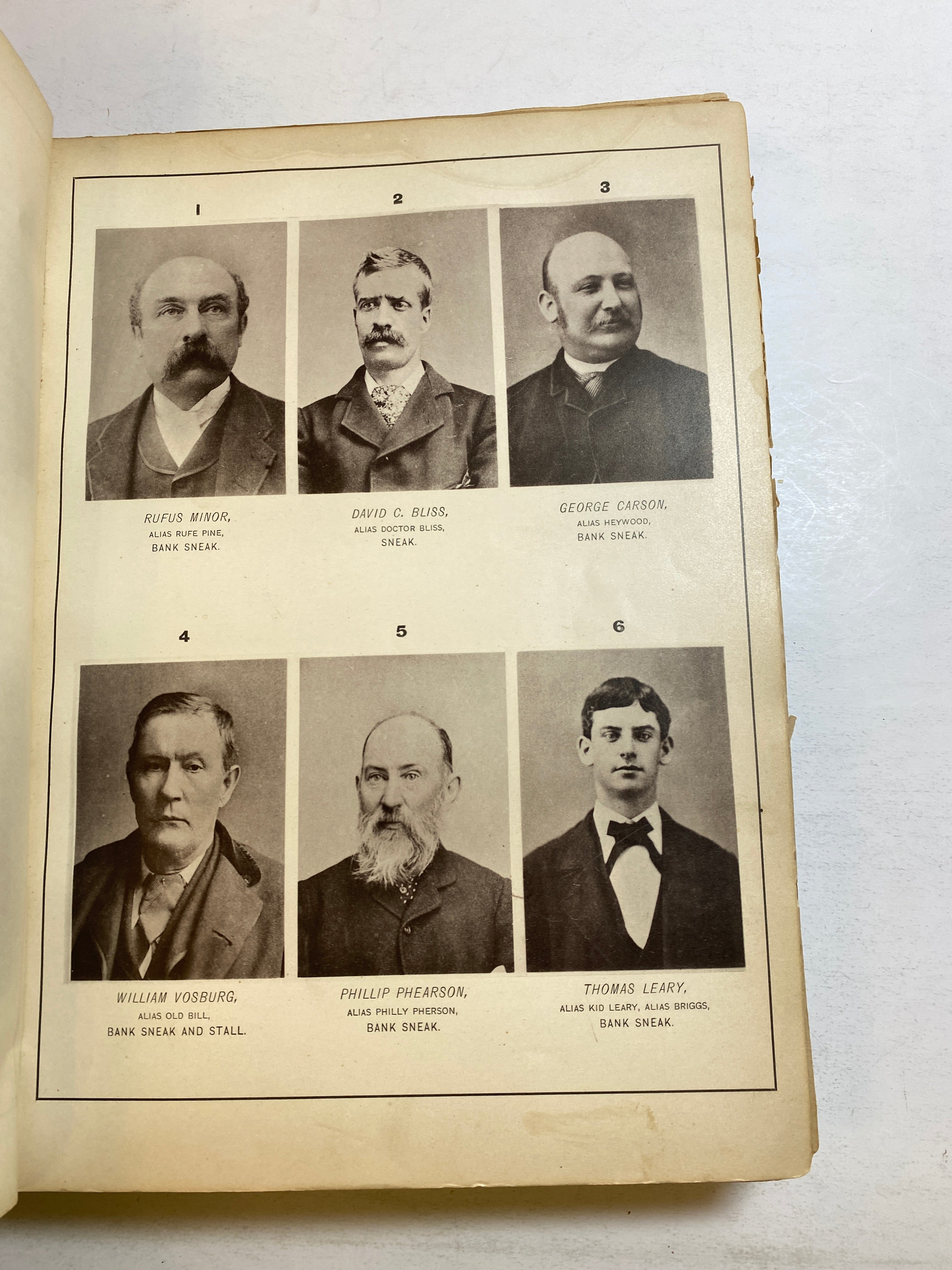 Professional Criminals of America Inspector Byrnes HC Antique 1886 *First Edition*