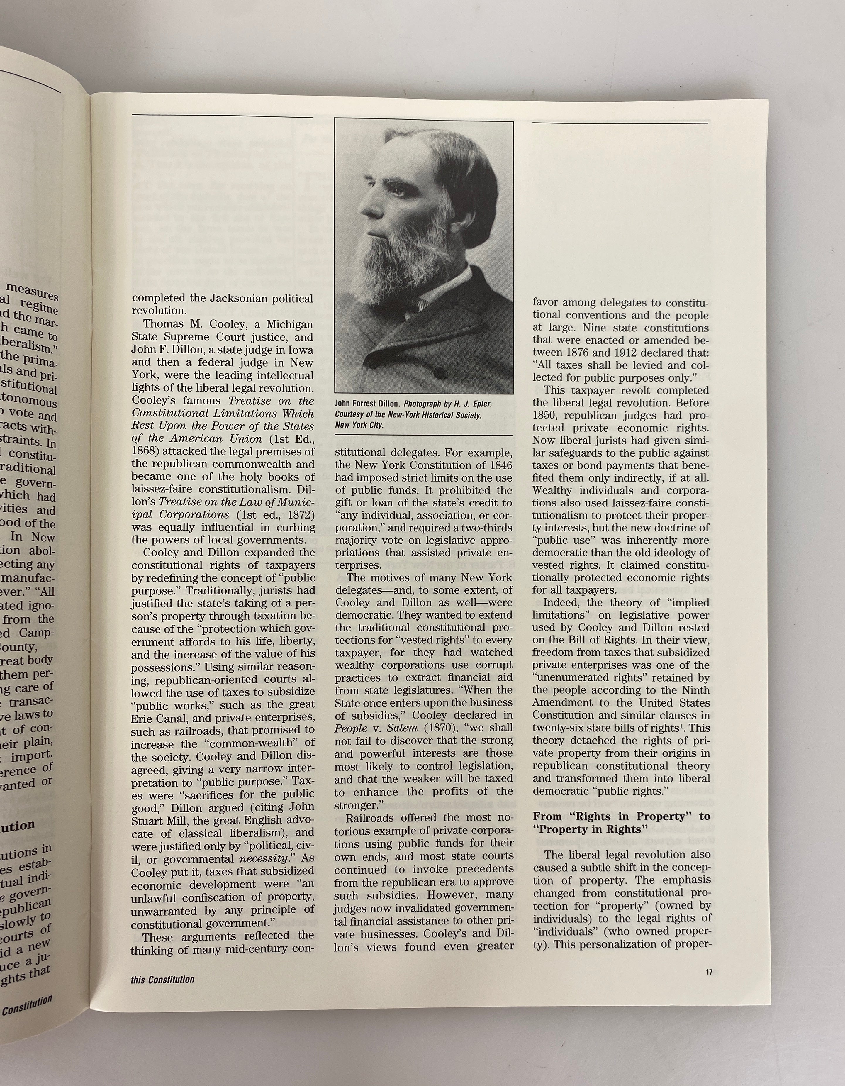 Project '87 Bicentennial of the Bill of Rights Rare Special Issue No 19 Fall 1991 SC