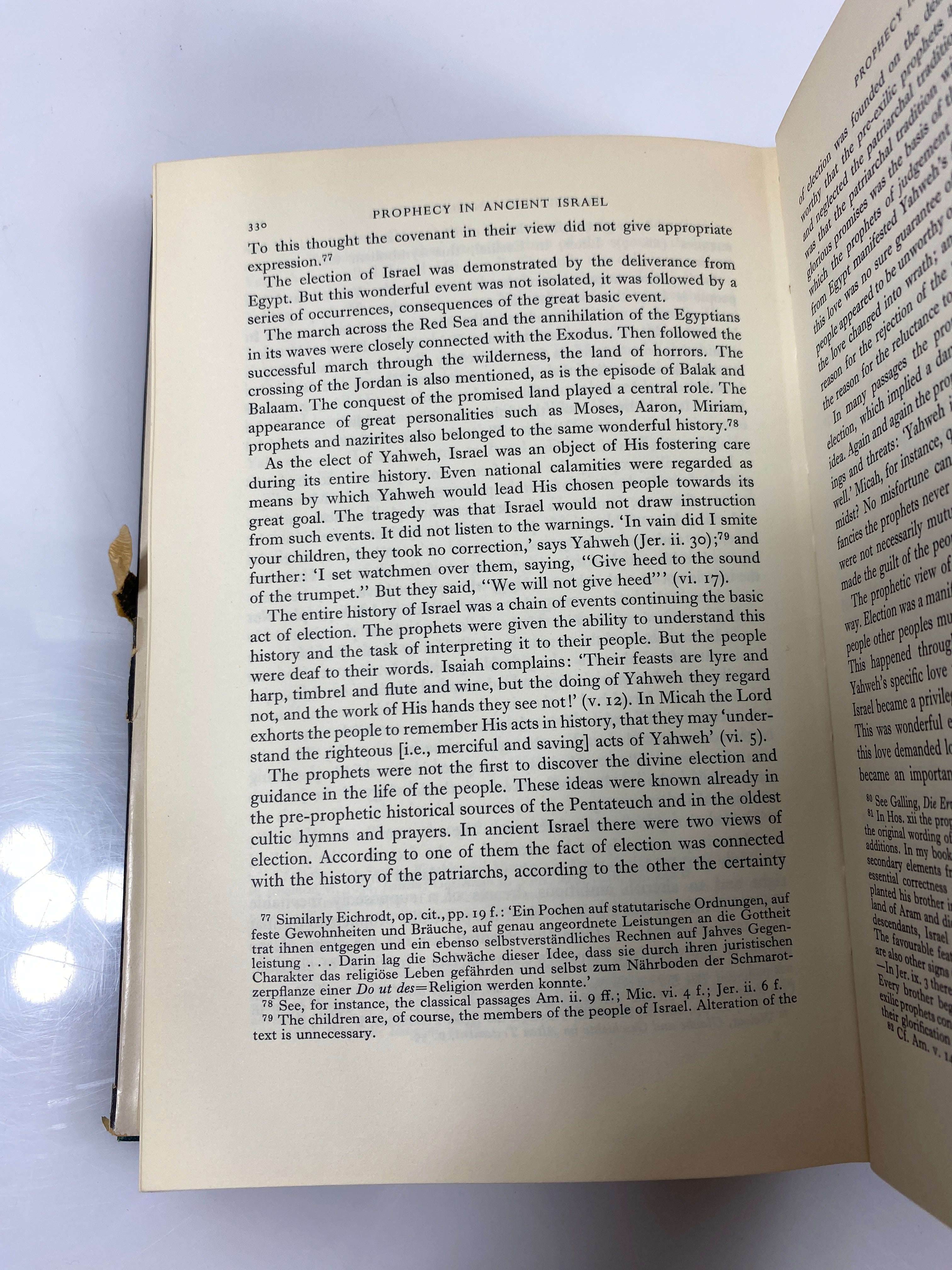 Prophecy in Ancient Israel by Lindblom 1962 HCDJ