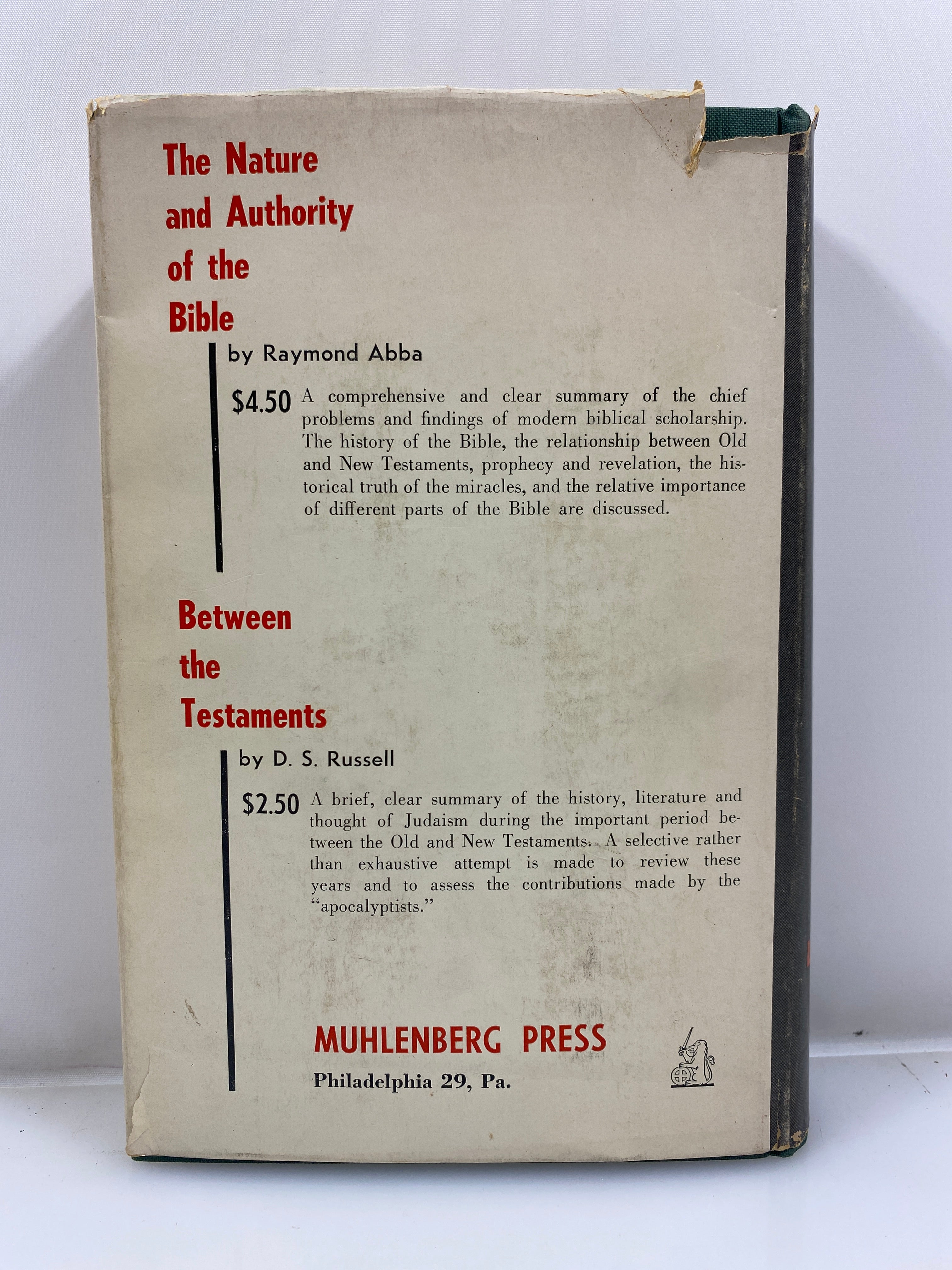 Prophecy in Ancient Israel by Lindblom 1962 HCDJ