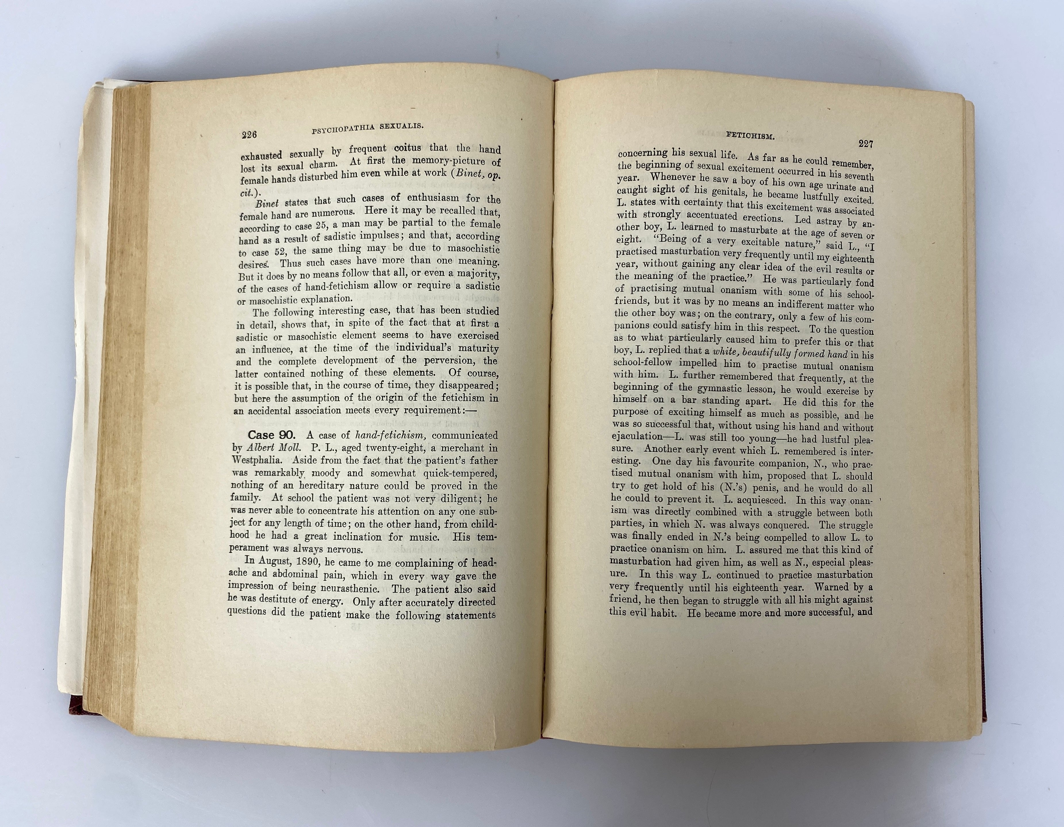 Psychopathia Sexualis by Krafft-Ebing 1922 Revised Ed Antique HC