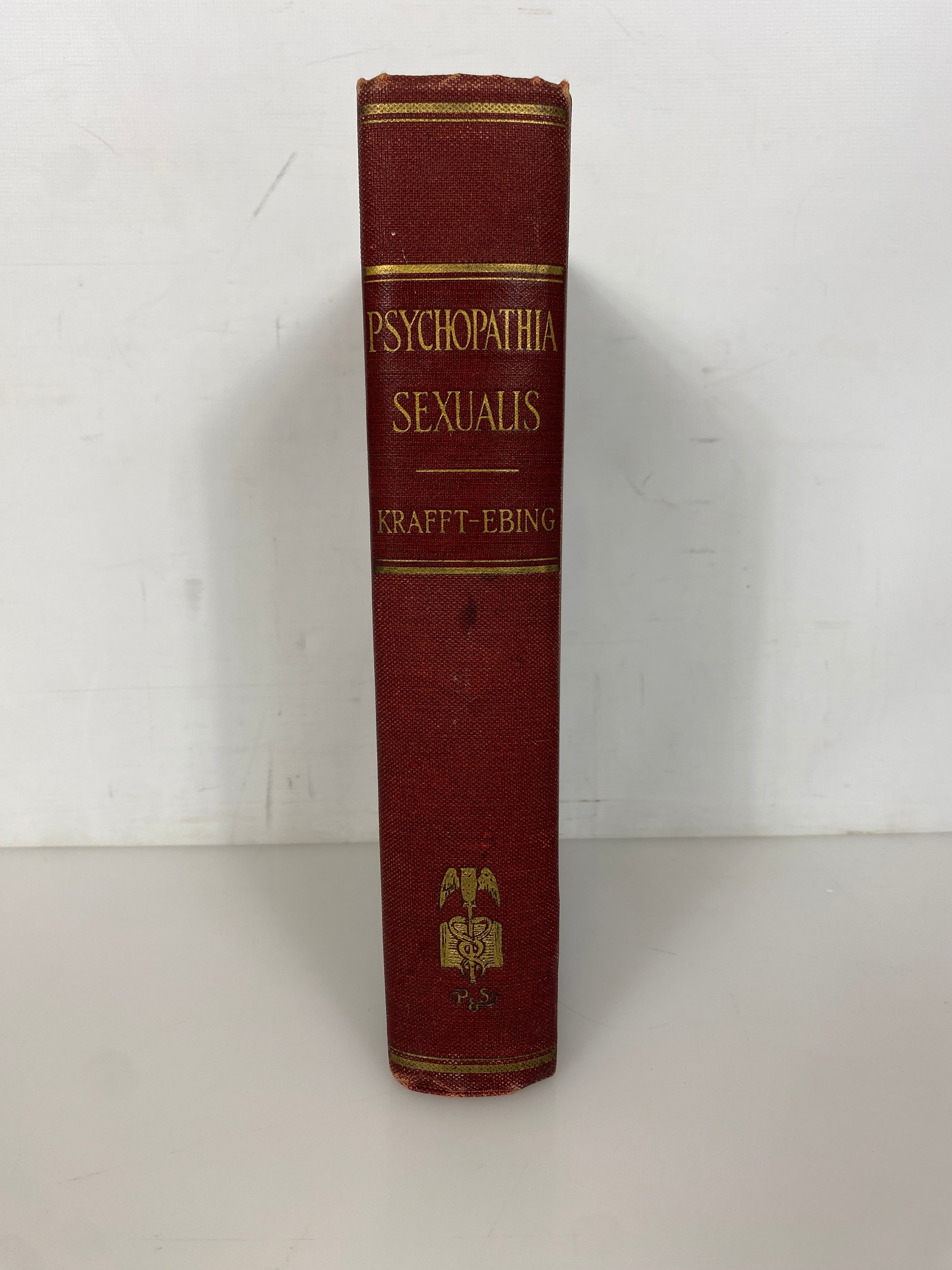 Psychopathia Sexualis by Krafft-Ebing 1922 Revised Ed Antique HC