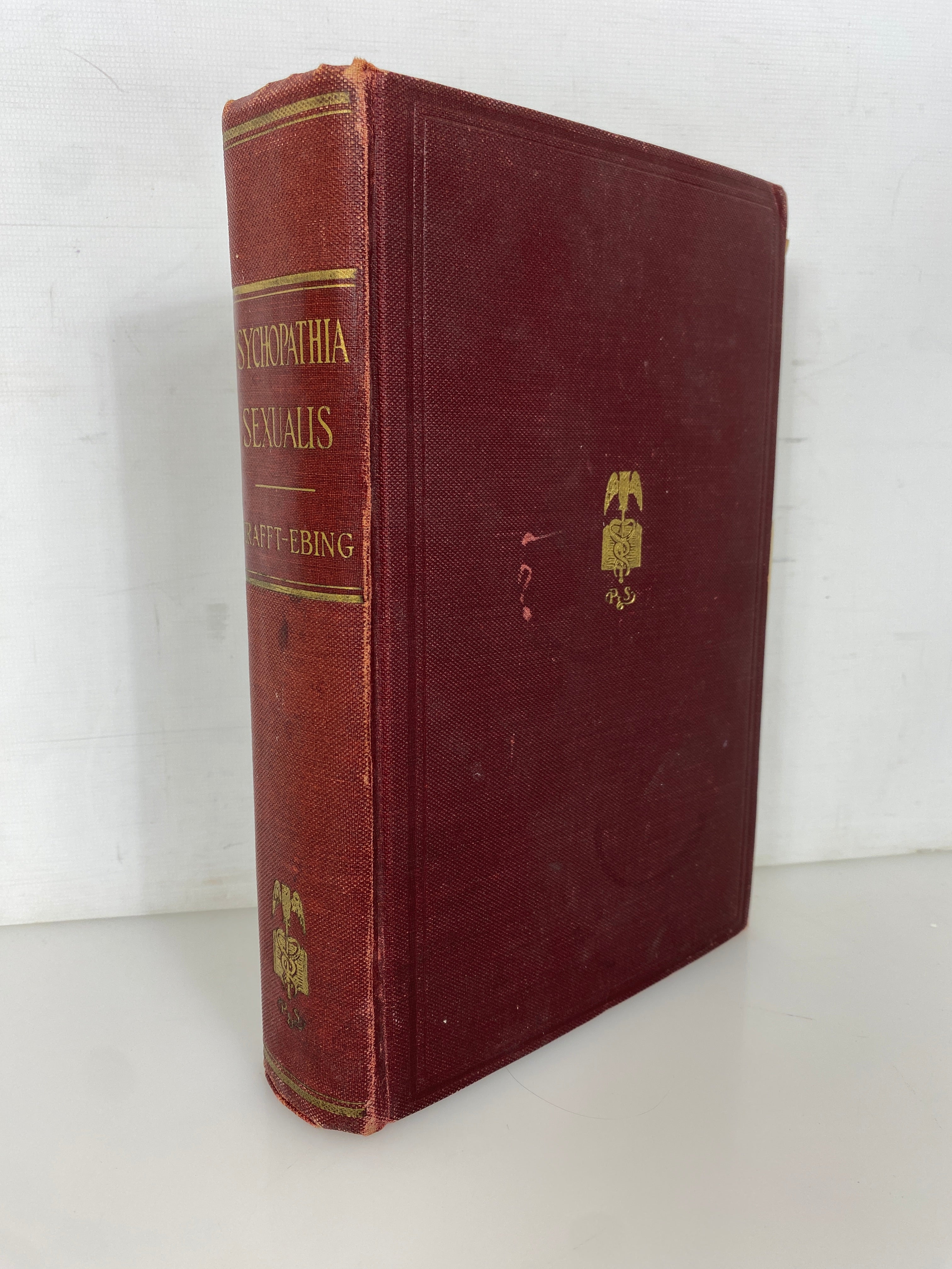 Psychopathia Sexualis by Krafft-Ebing 1922 Revised Ed Antique HC