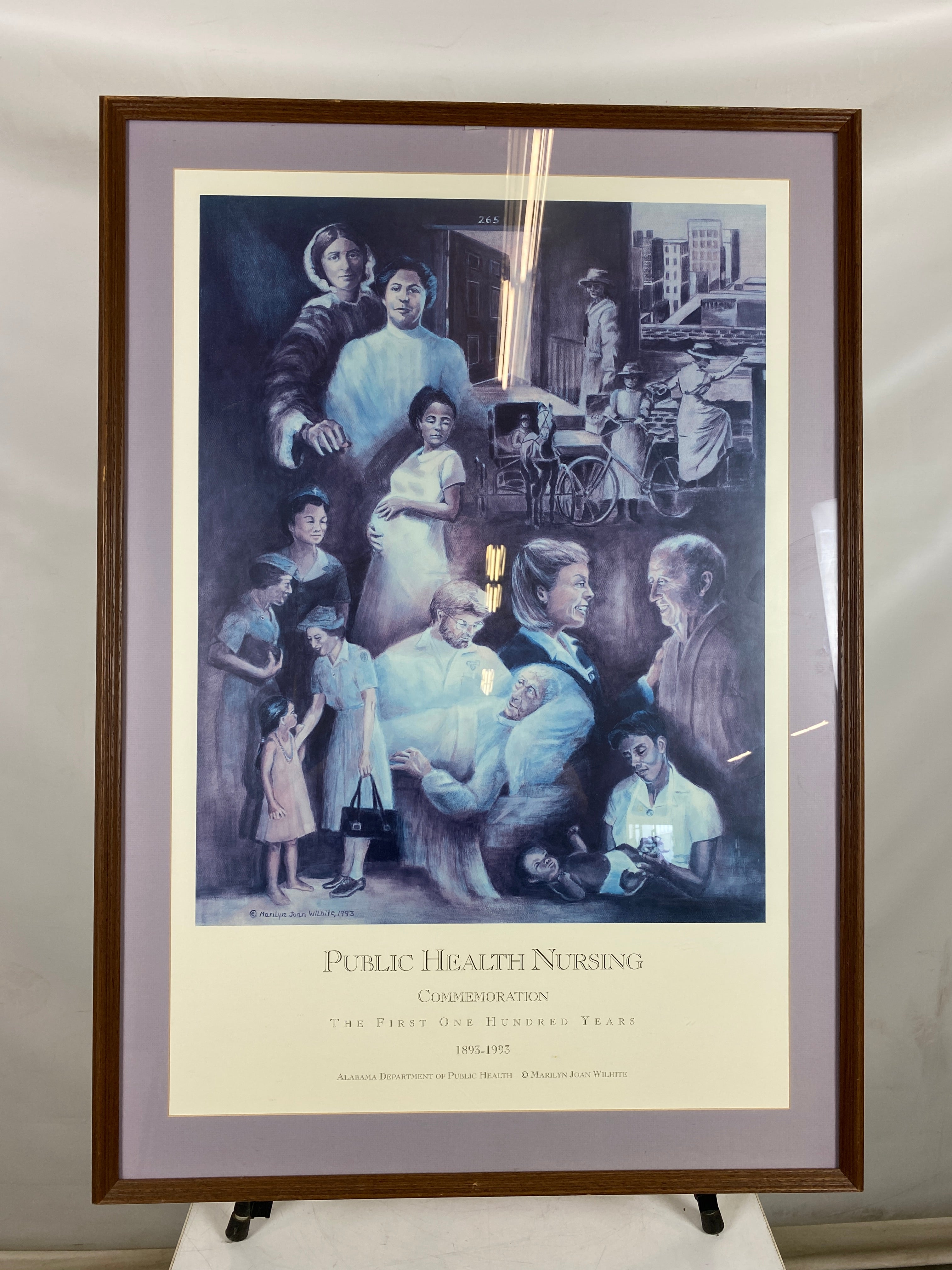 'Public Health Nursing' Commemoration Poster