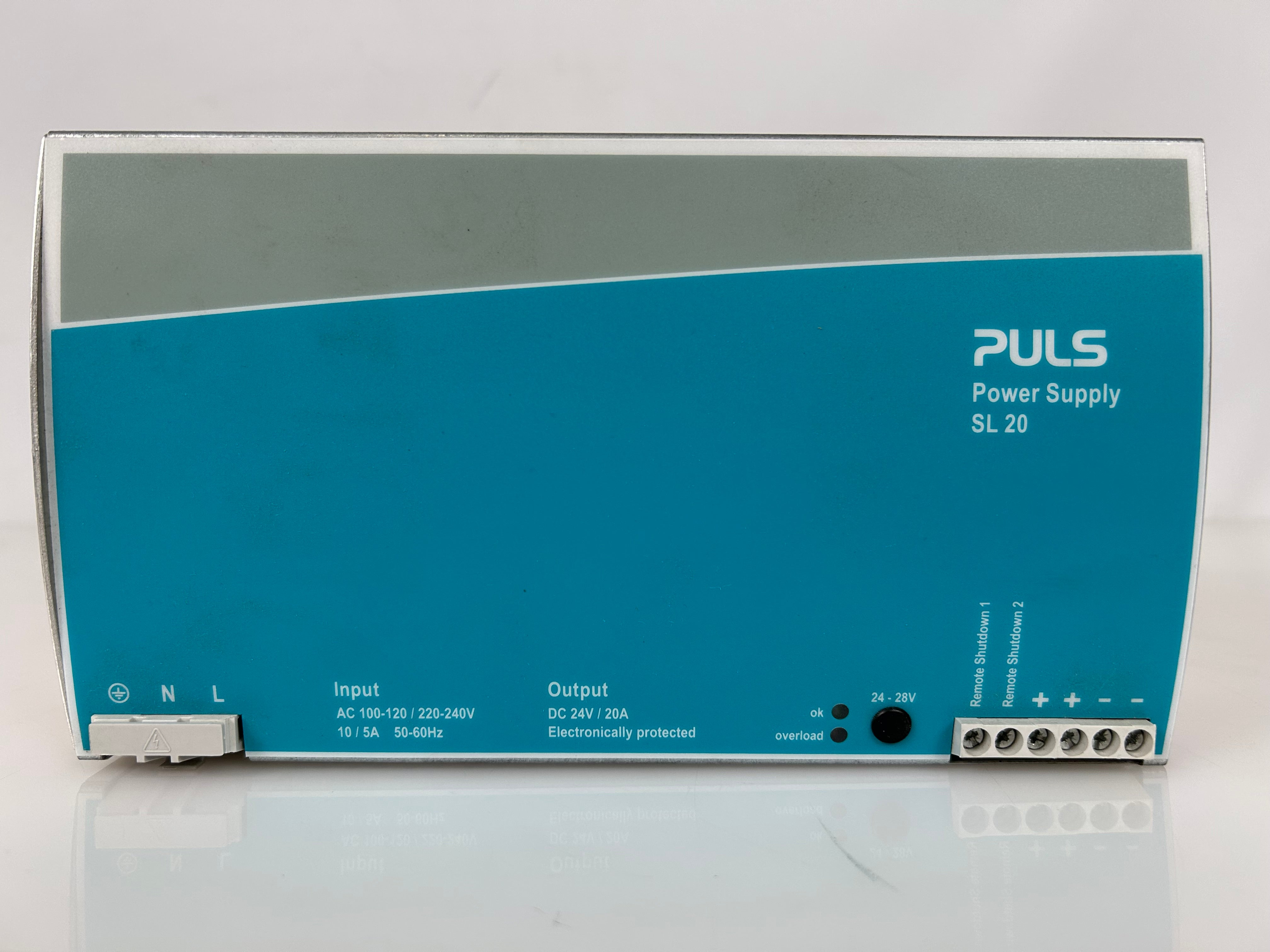 PULS Building-in-Power Supply SL 20.100 DC24 - 28V/20A *Untested*