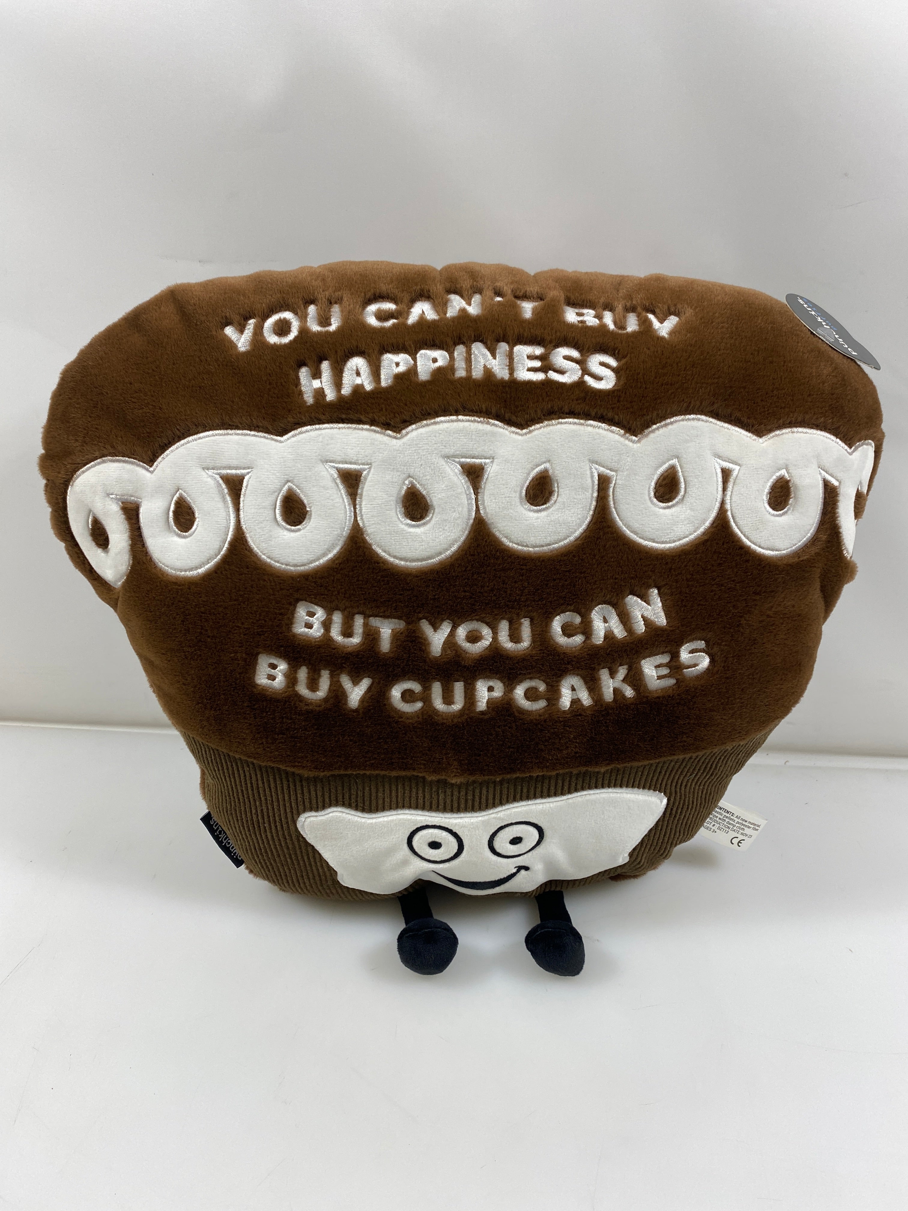 Punchkins Puffies Cupcake Plush Toy