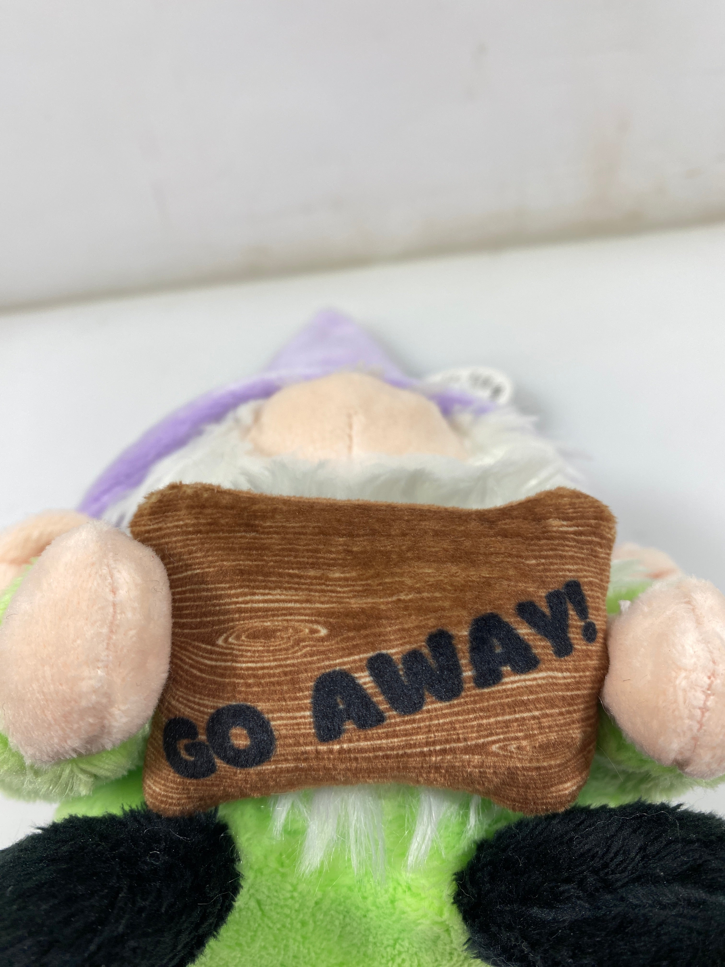 Punchkins Puffies Purple Garden Gnome Plush Toy