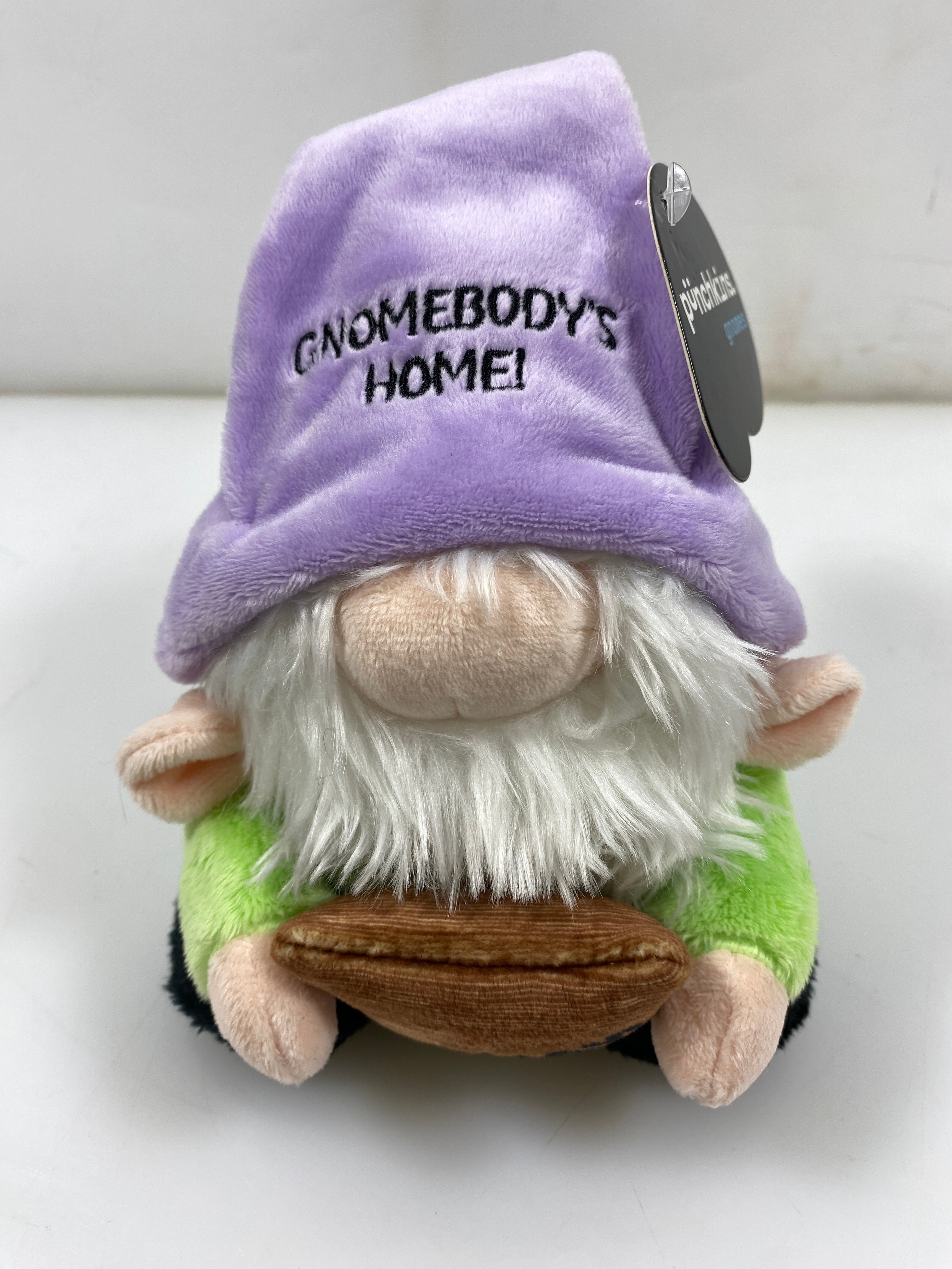 Punchkins Puffies Purple Garden Gnome Plush Toy