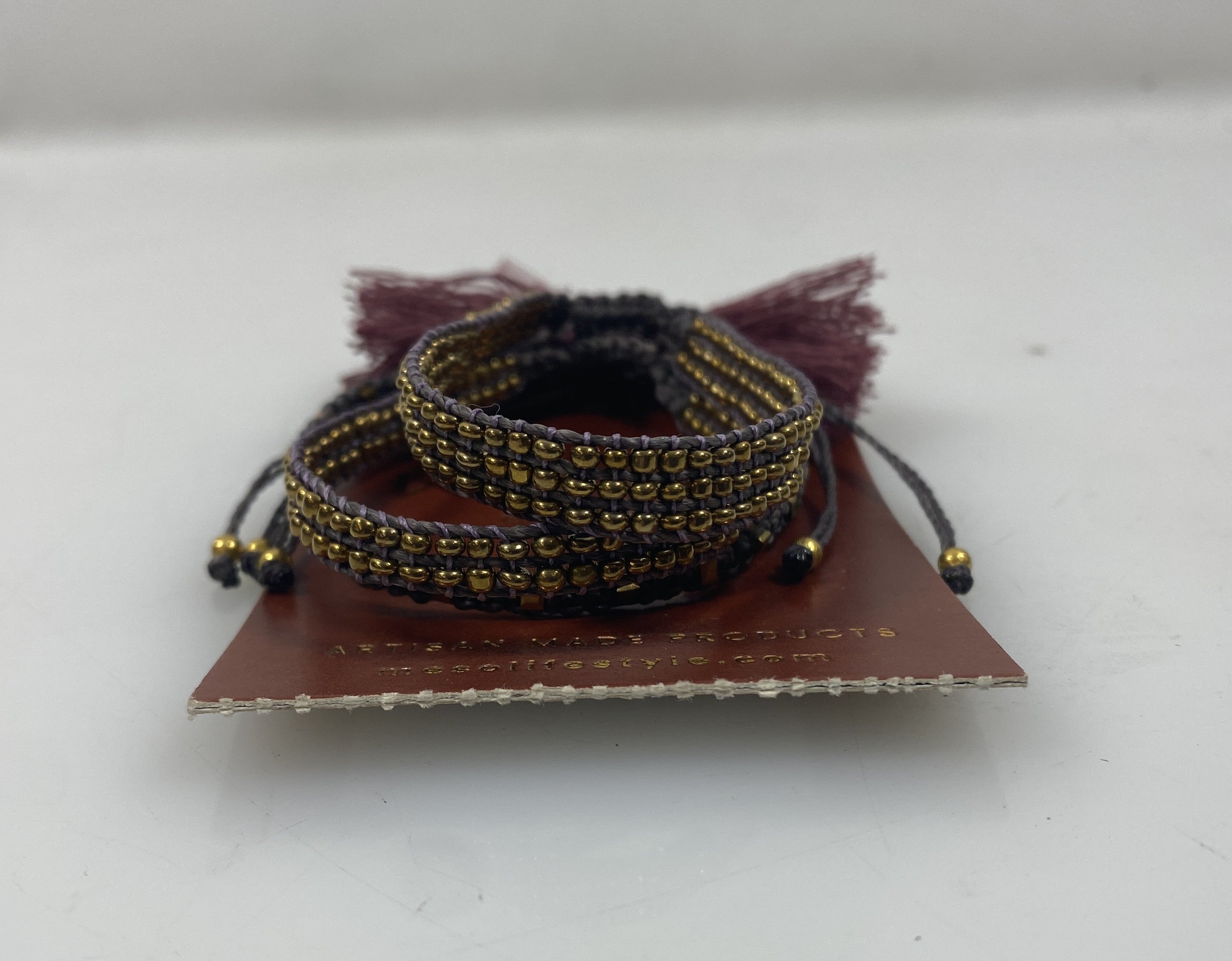 Purple Meso Goods Bracelet Set