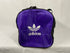 Purple Vintage Adidas Trefoil Nylon Duffle Bag