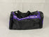 Purple Vintage Adidas Trefoil Nylon Duffle Bag