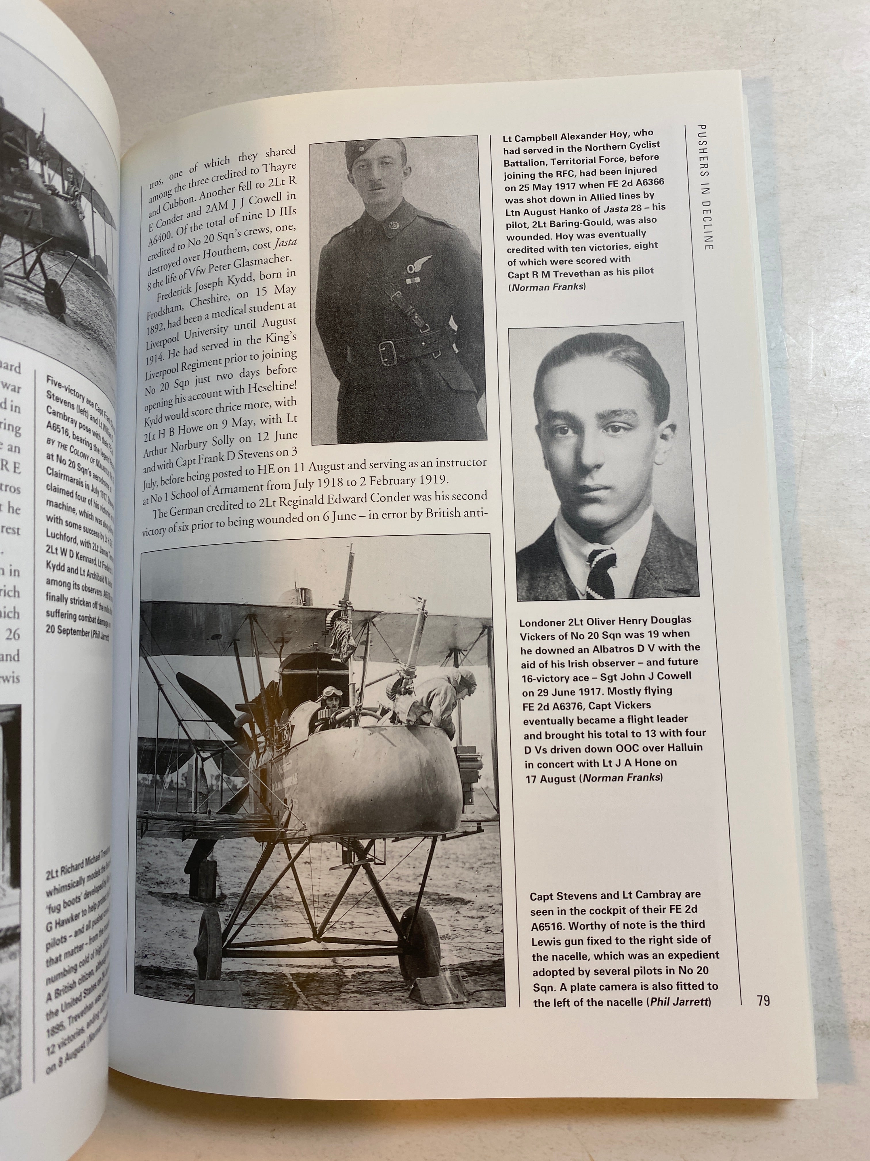 Pusher Aces of World War 1 Osprey #88 2009