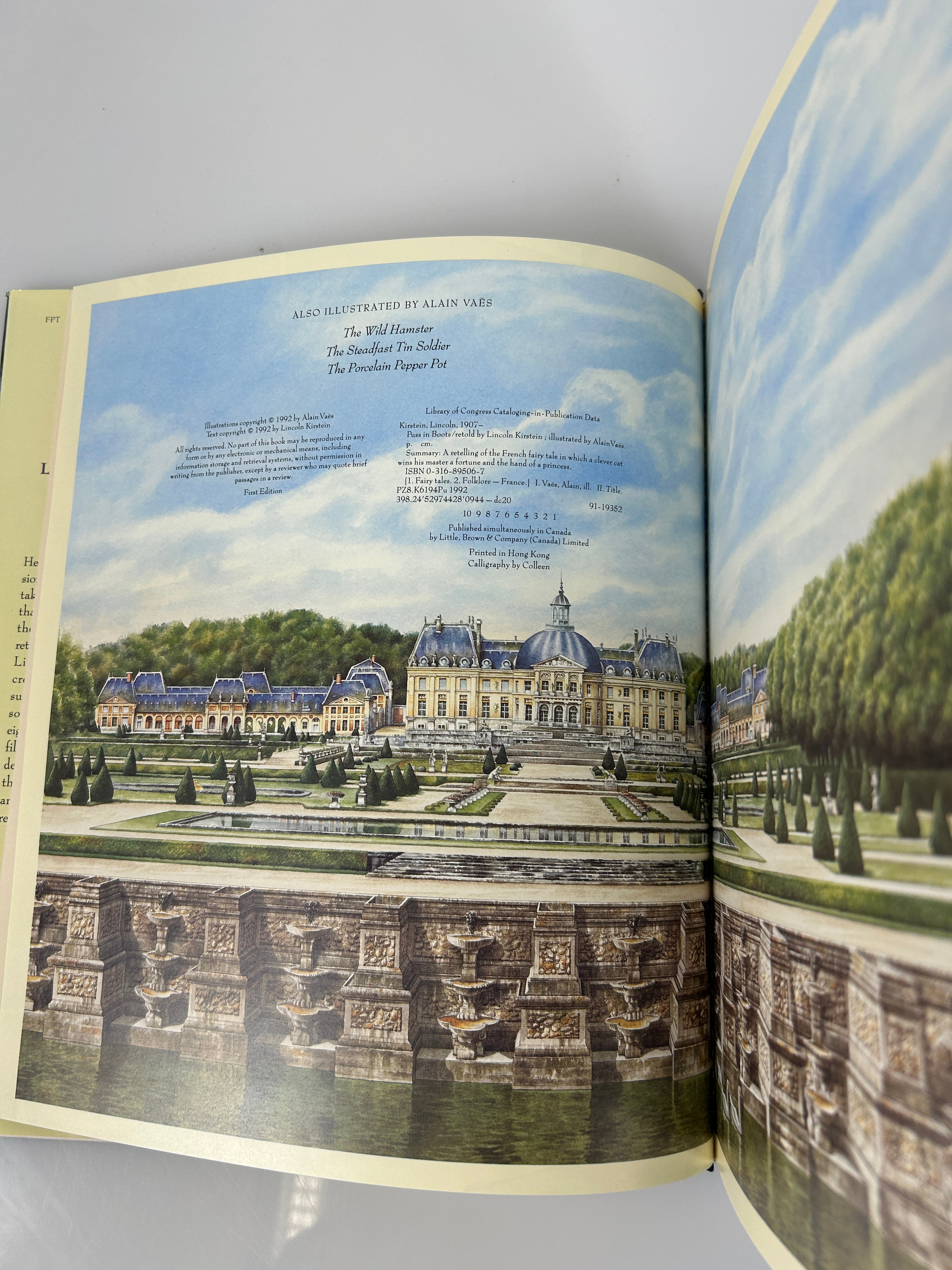 Puss In Boots Kirstein & Vaes 1st Ed 1992 HCDJ