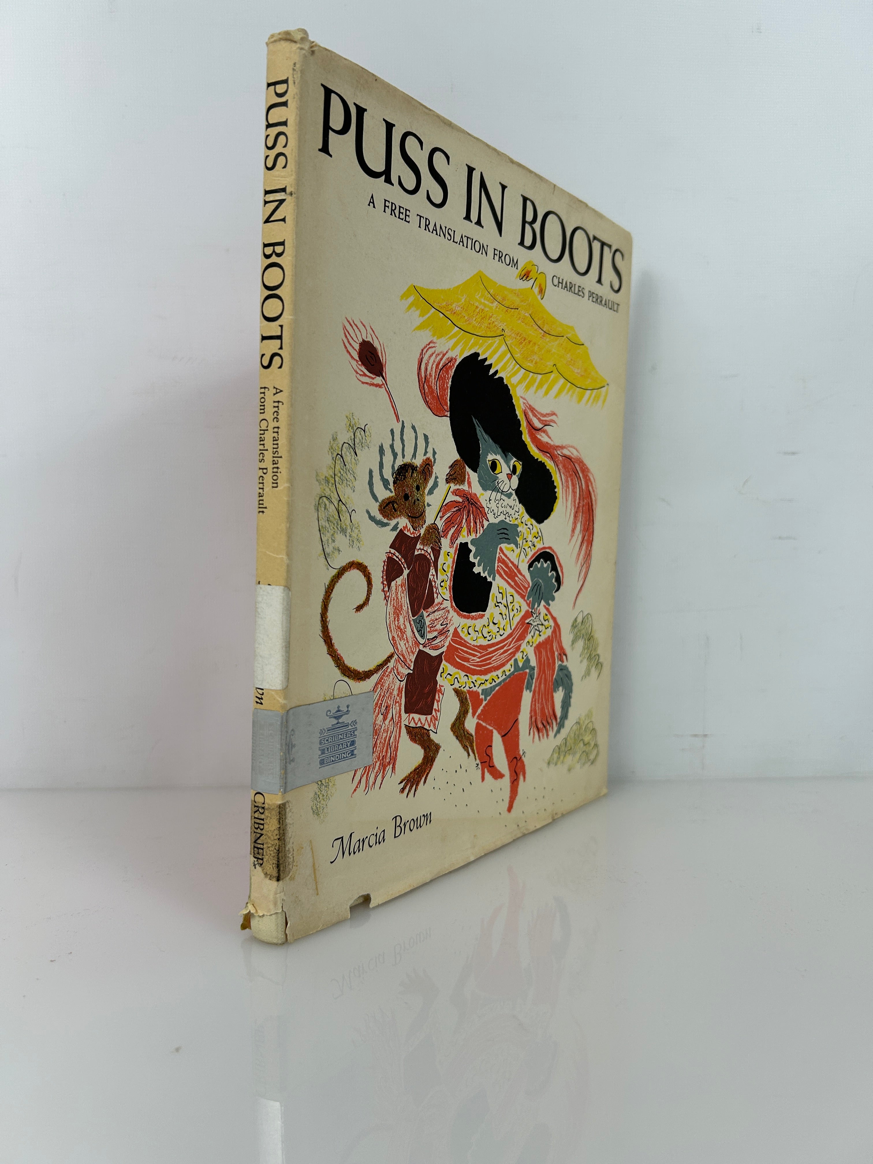 Puss-In-Boots Marcia Brown 1st Ed 1952 HCDJ